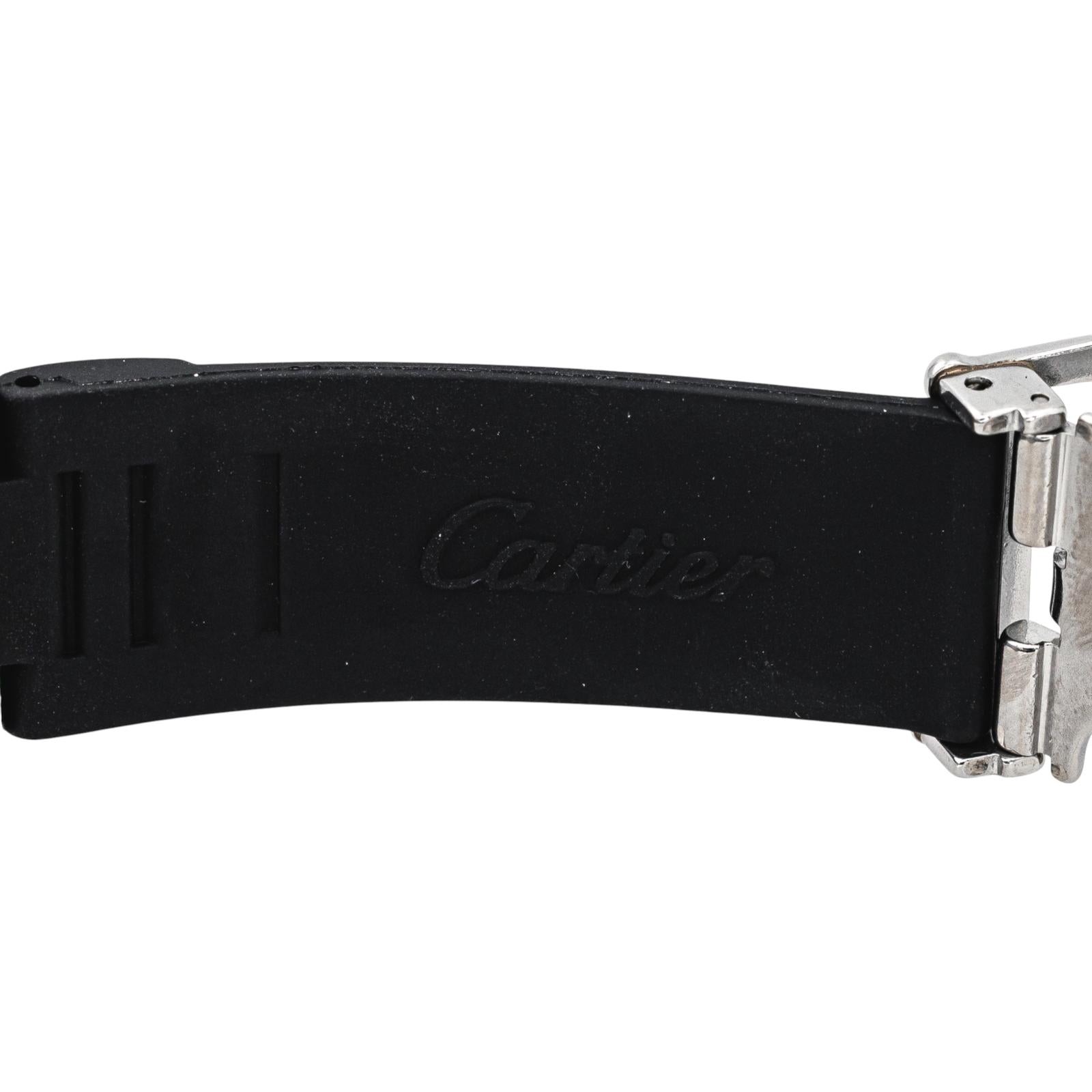 Cartier Montre 21 Chronoscaph Acier