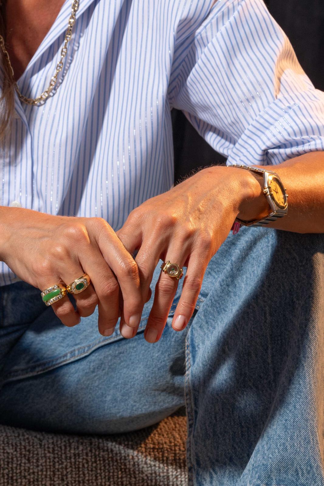 Chopard Bague  Happy Diamonds  Or jaune  Diamant