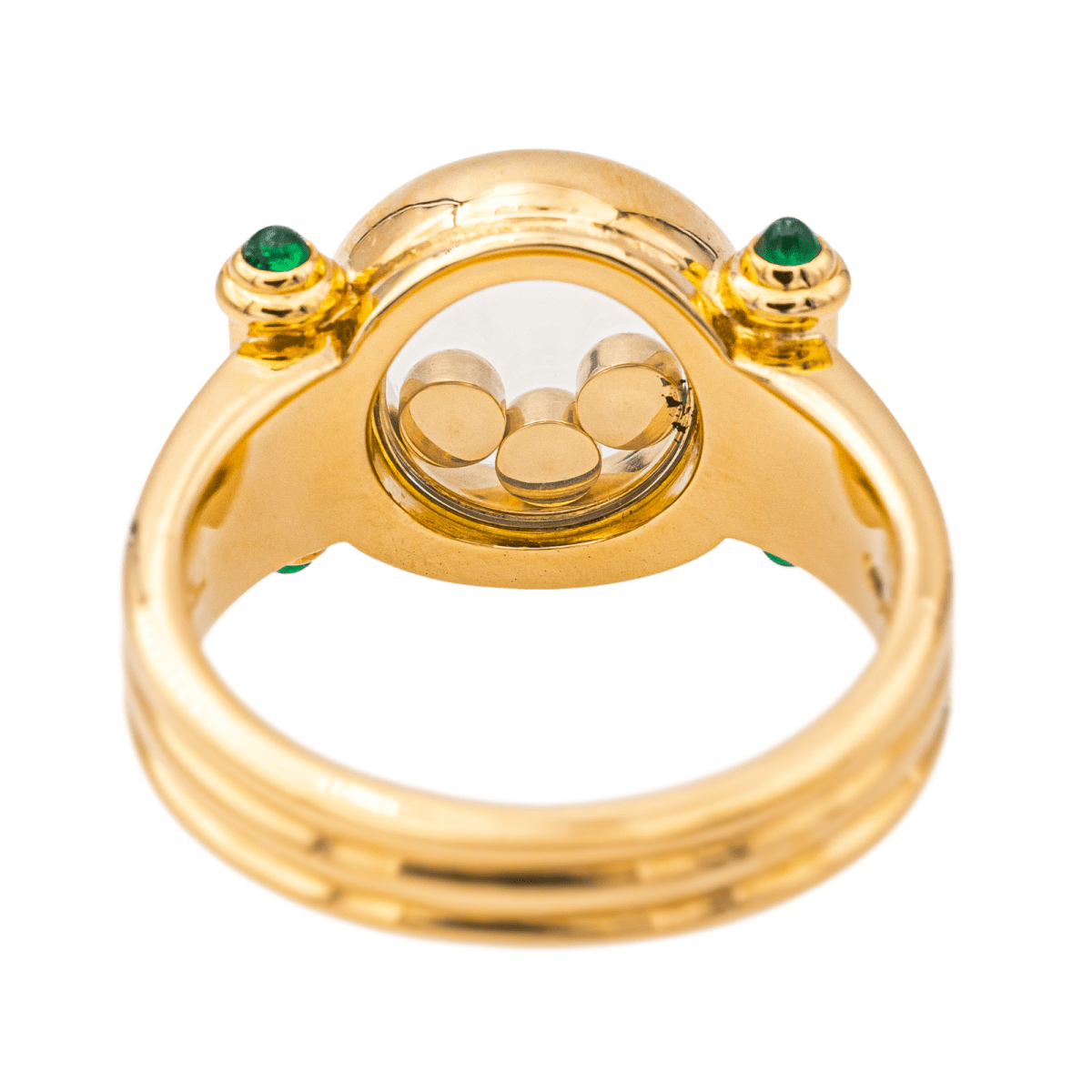 Chopard Bague Happy Diamonds Or jaune Diamant - Maison Eloe