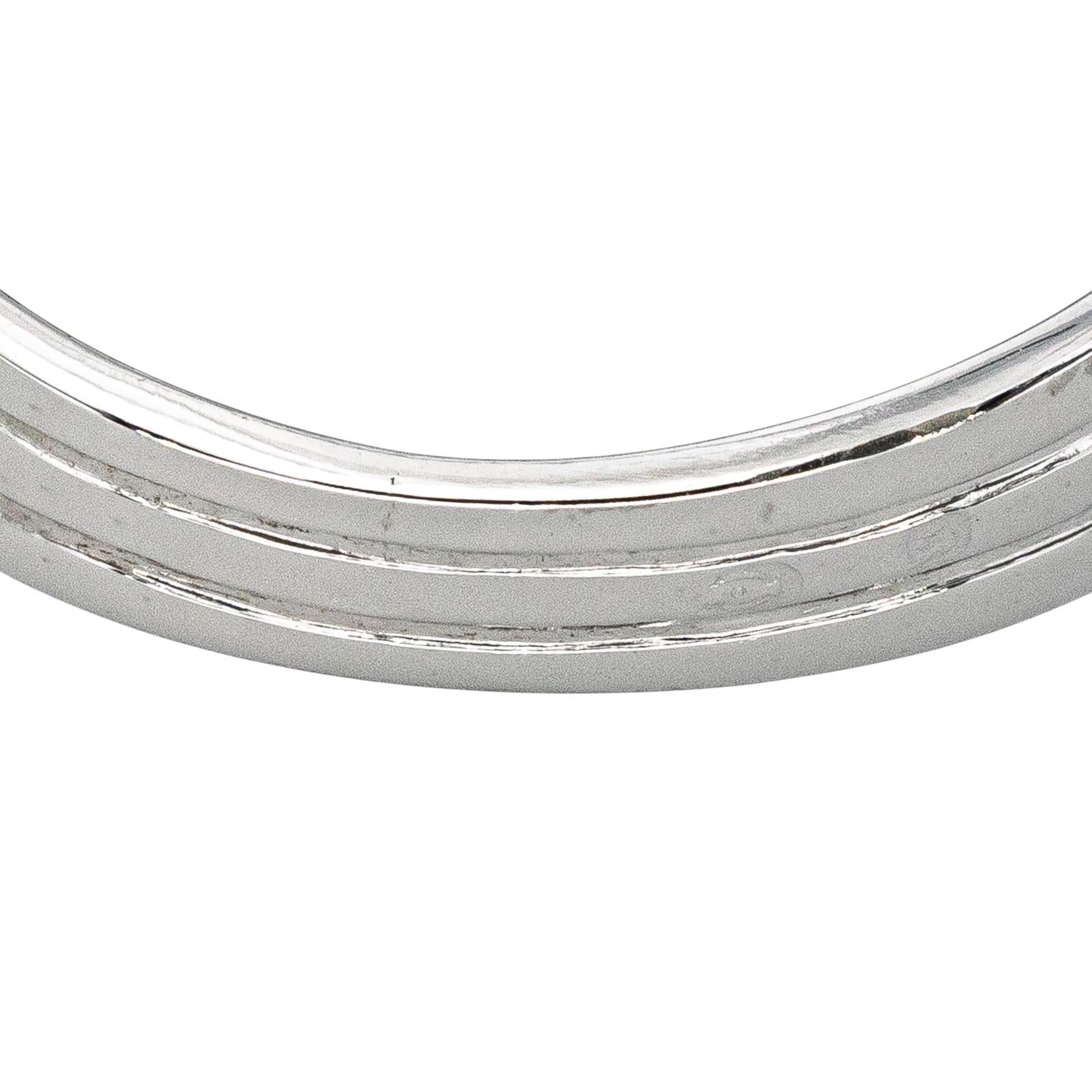 Bague Marguerite Or blanc, Platine Diamant