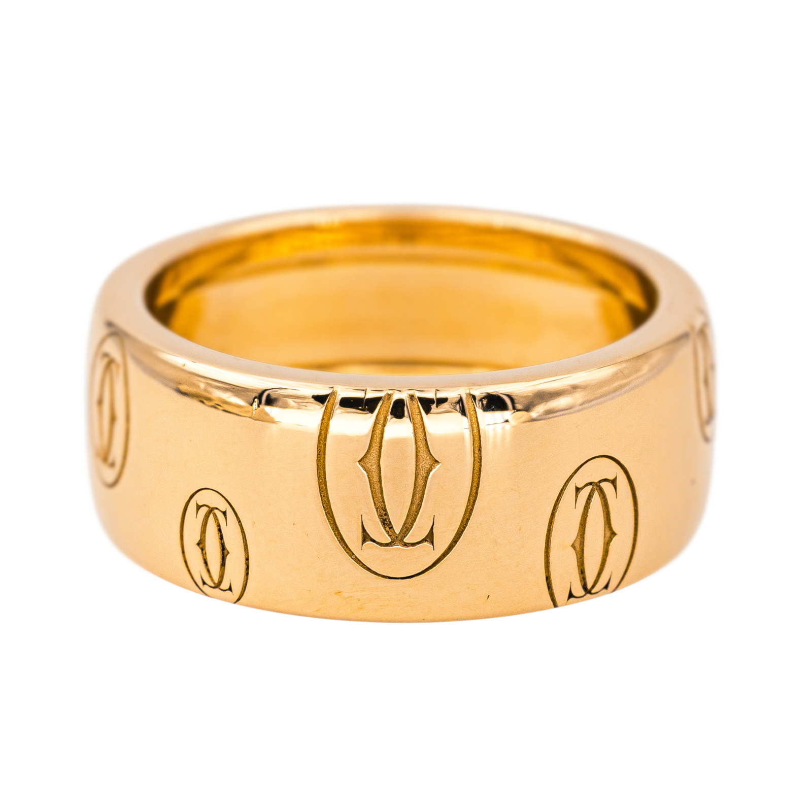 Cartier Bague Bandeau Happy Birthday Or rose