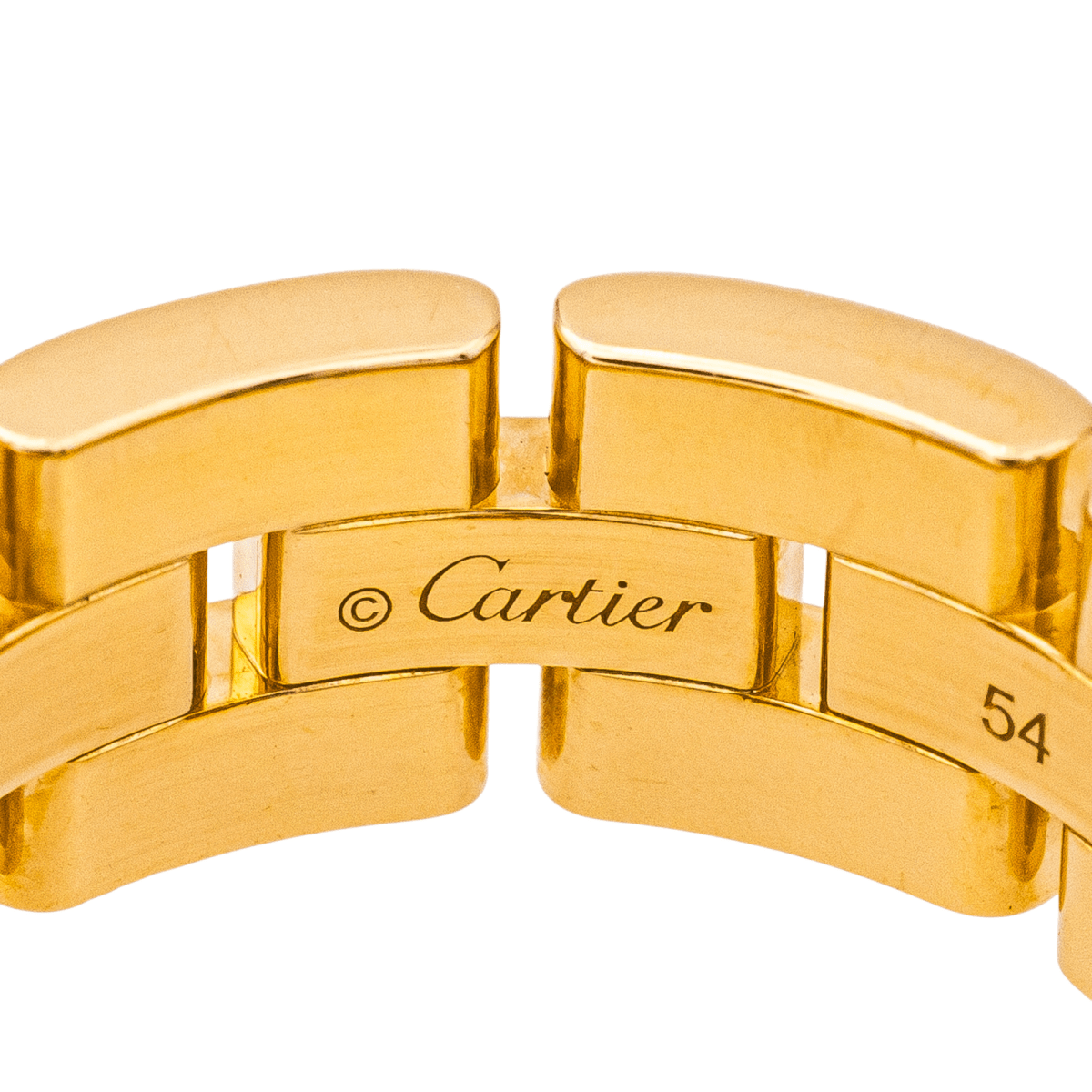 Cartier Bague Maillon Panthère Or jaune - Maison Eloe