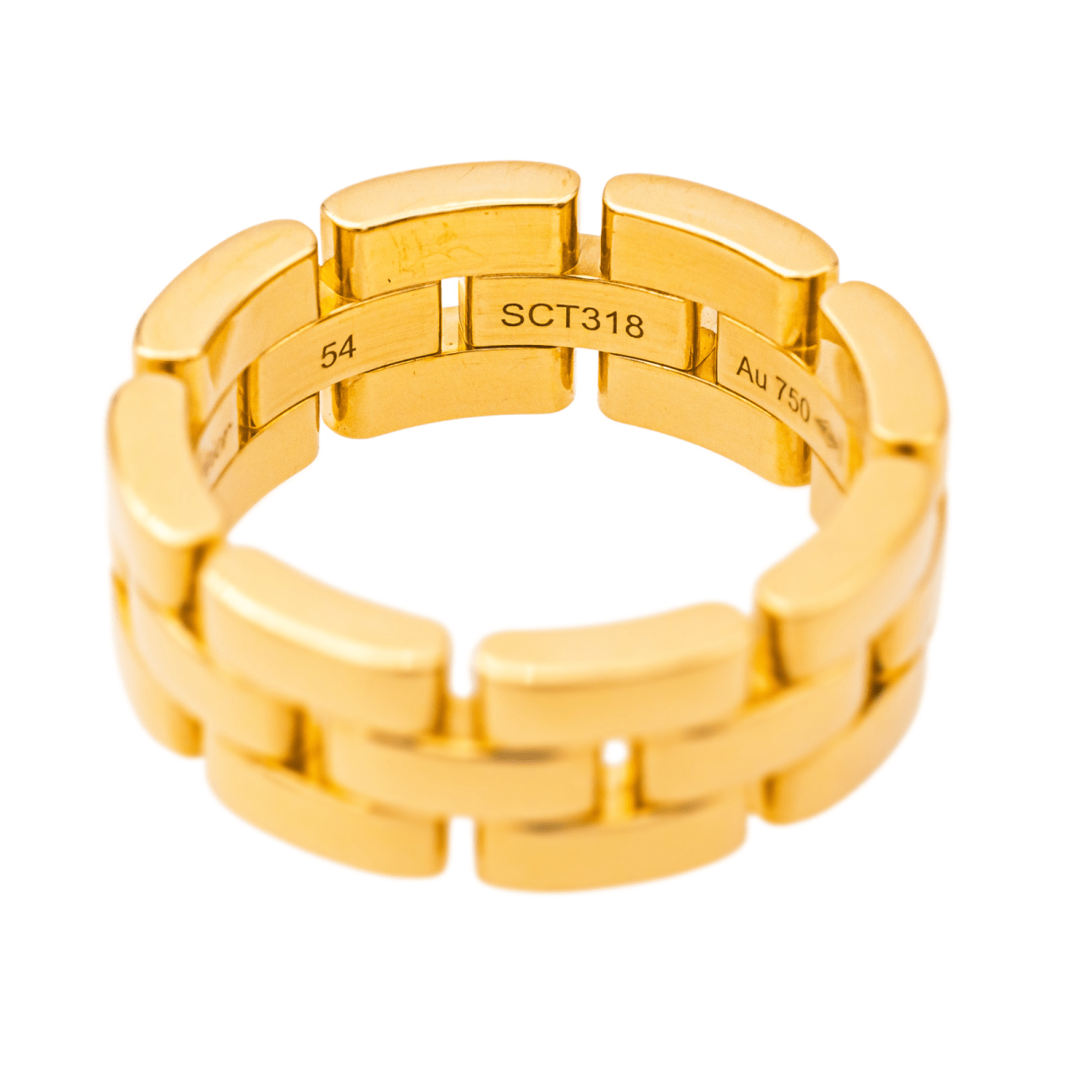 Cartier Bague Maillon Panthère Or jaune - Maison Eloe