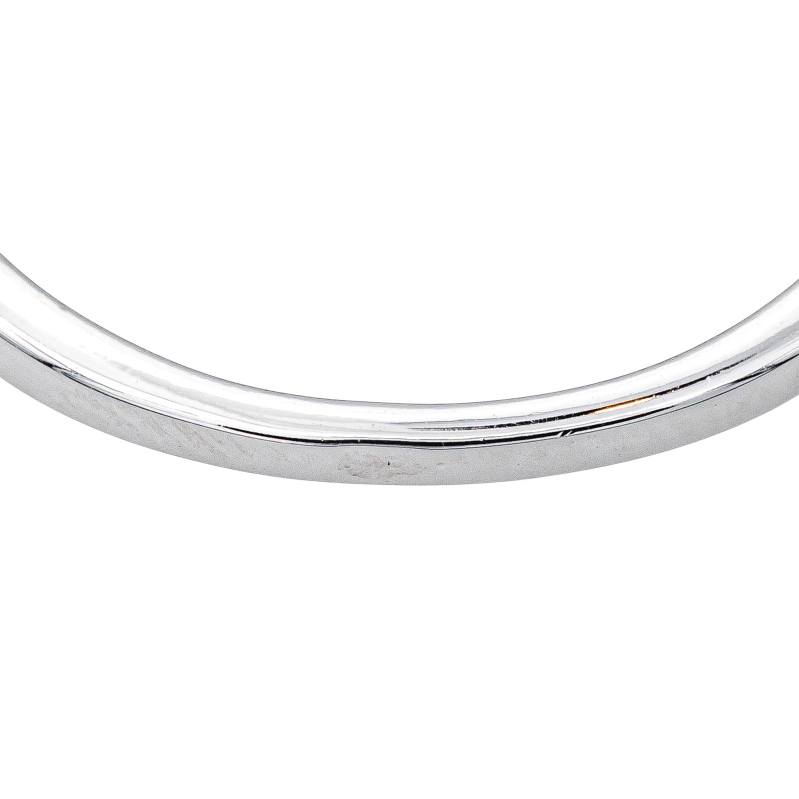 Mauboussin  Bague  Solitaire Ma reine d'amour Or blanc Diamant