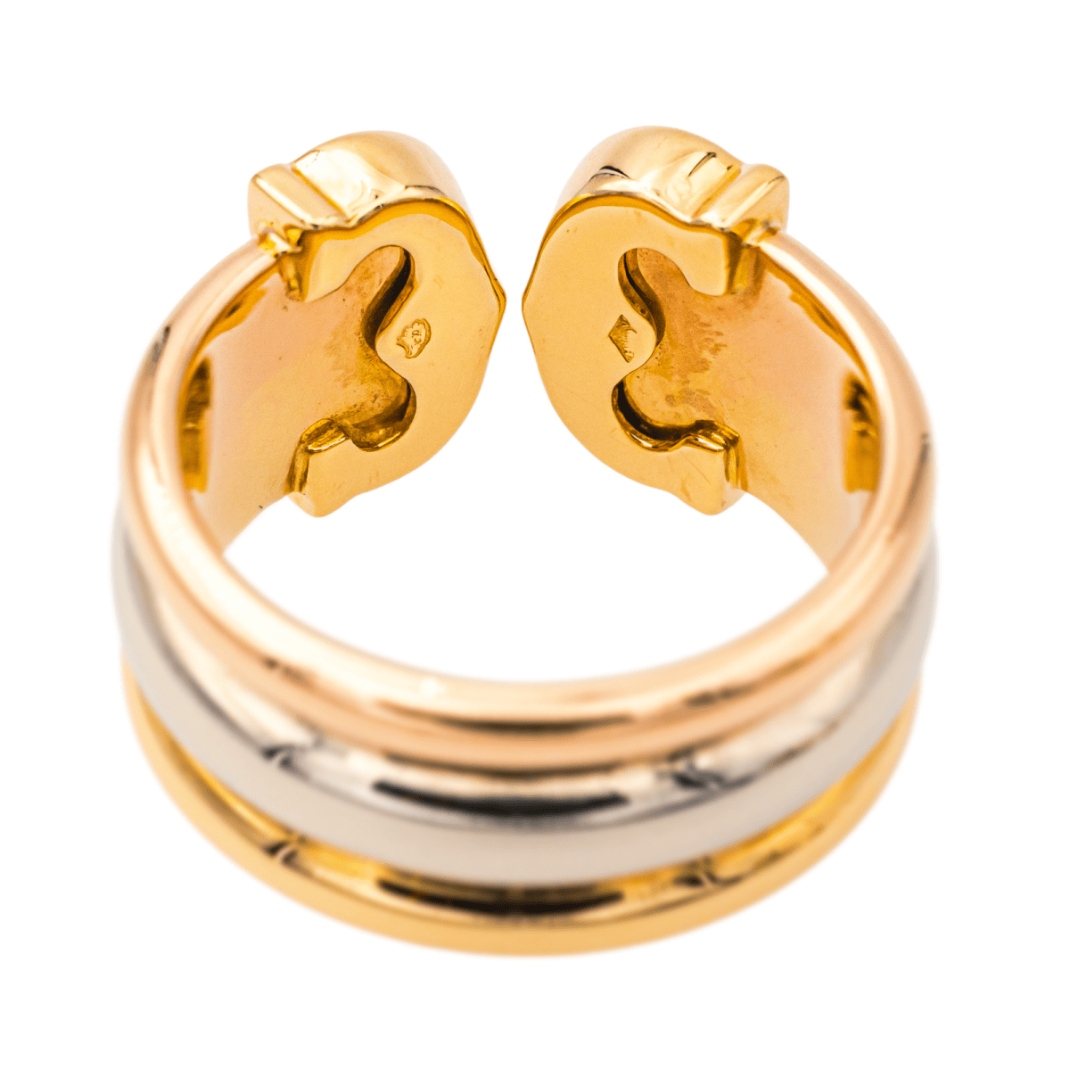 Cartier Bague Double C Or jaune, Or rose , Or blanc - Maison Eloe