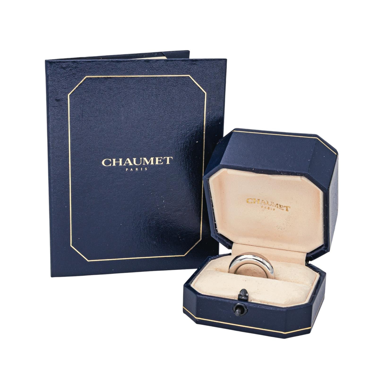 Chaumet Bague  Or blanc