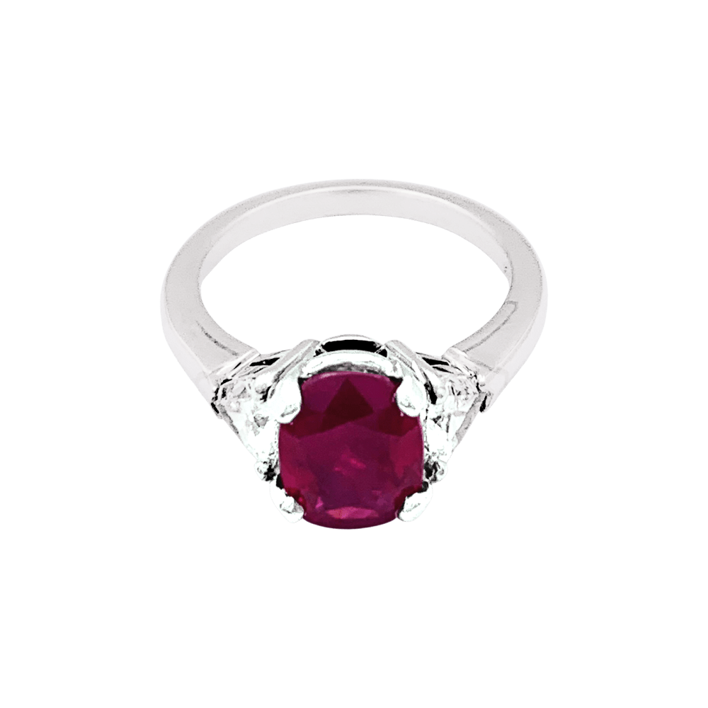 Bague Mellerio, platine, platine, diamants.