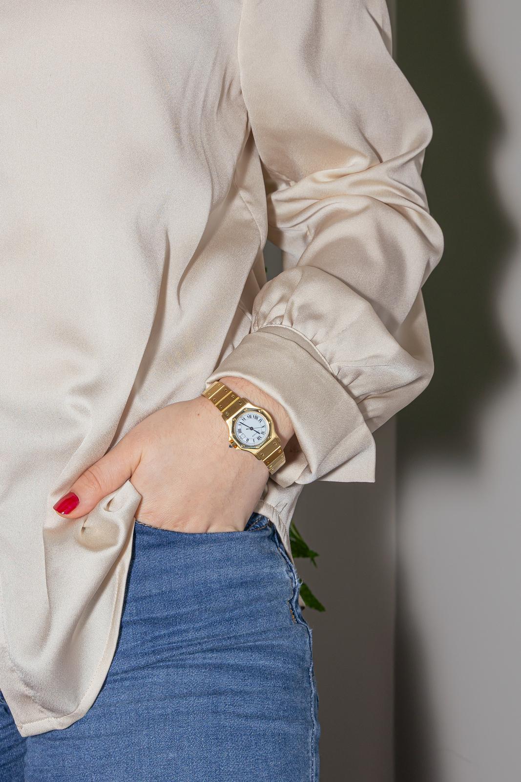 Cartier Montre Santos Or jaune