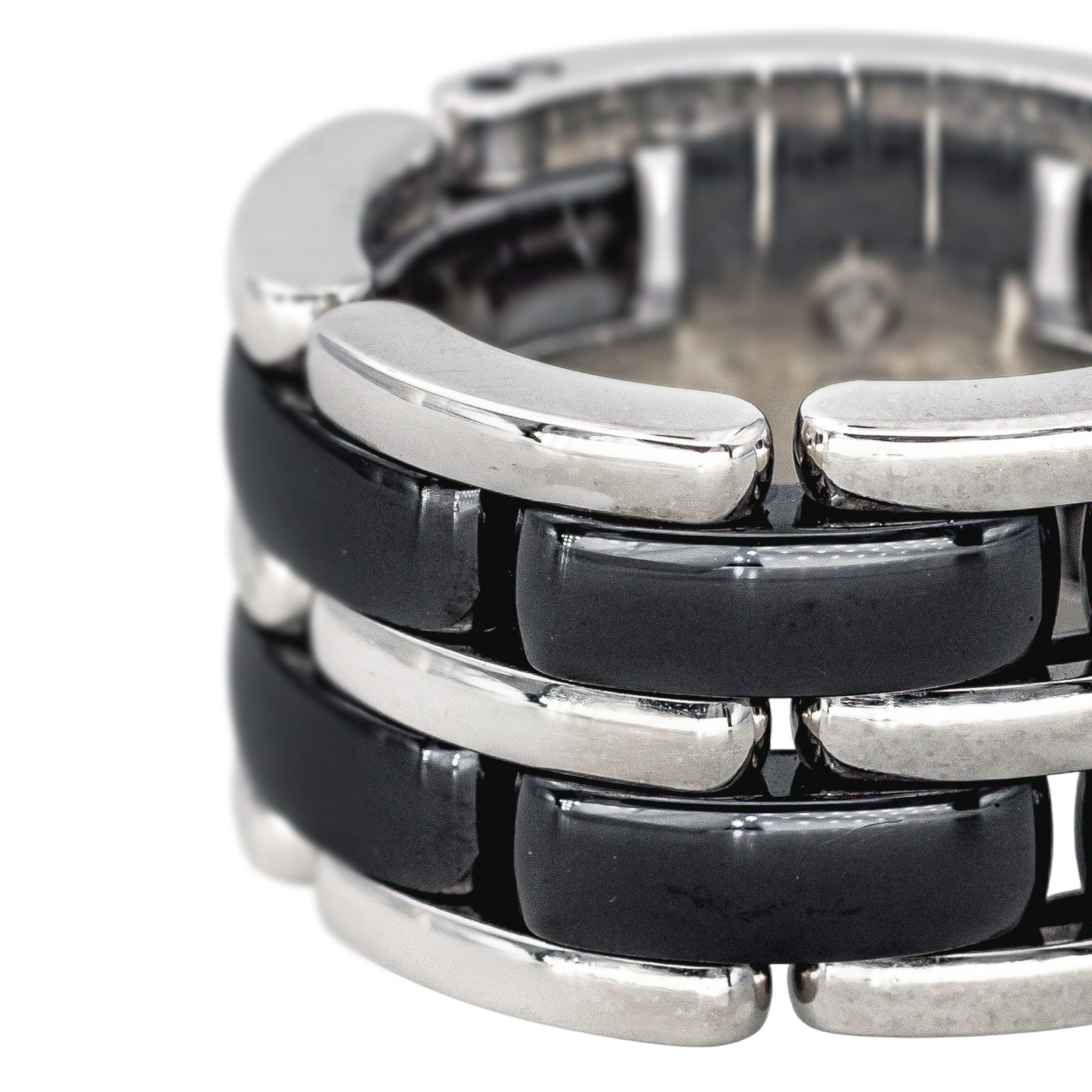 Chanel Bague Ultra Or blanc, Céramique