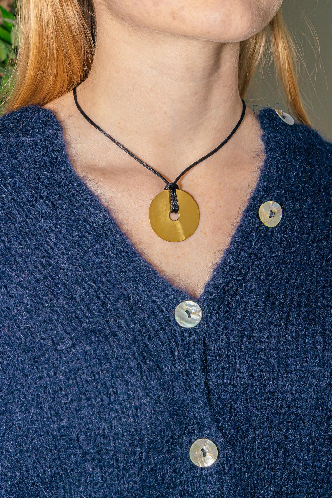 Dinh Van Pendentif Pi Or jaune