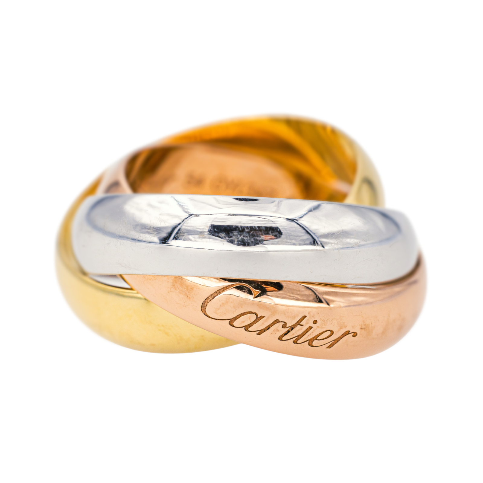 Cartier  Bague  Trinity Or jaune , Or blanc , Or rose