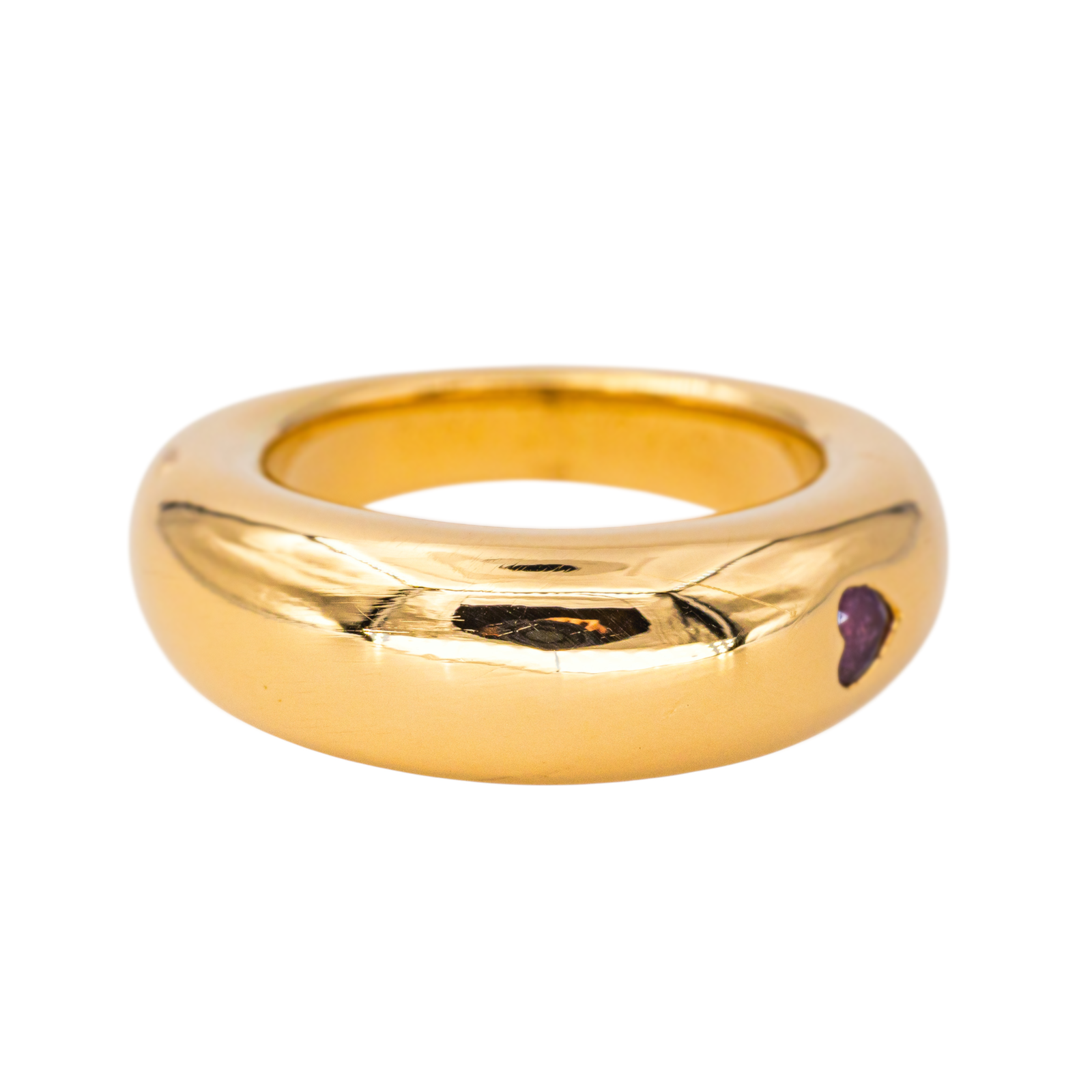 Chaumet Bague  Jonc   Or jaune  Saphir