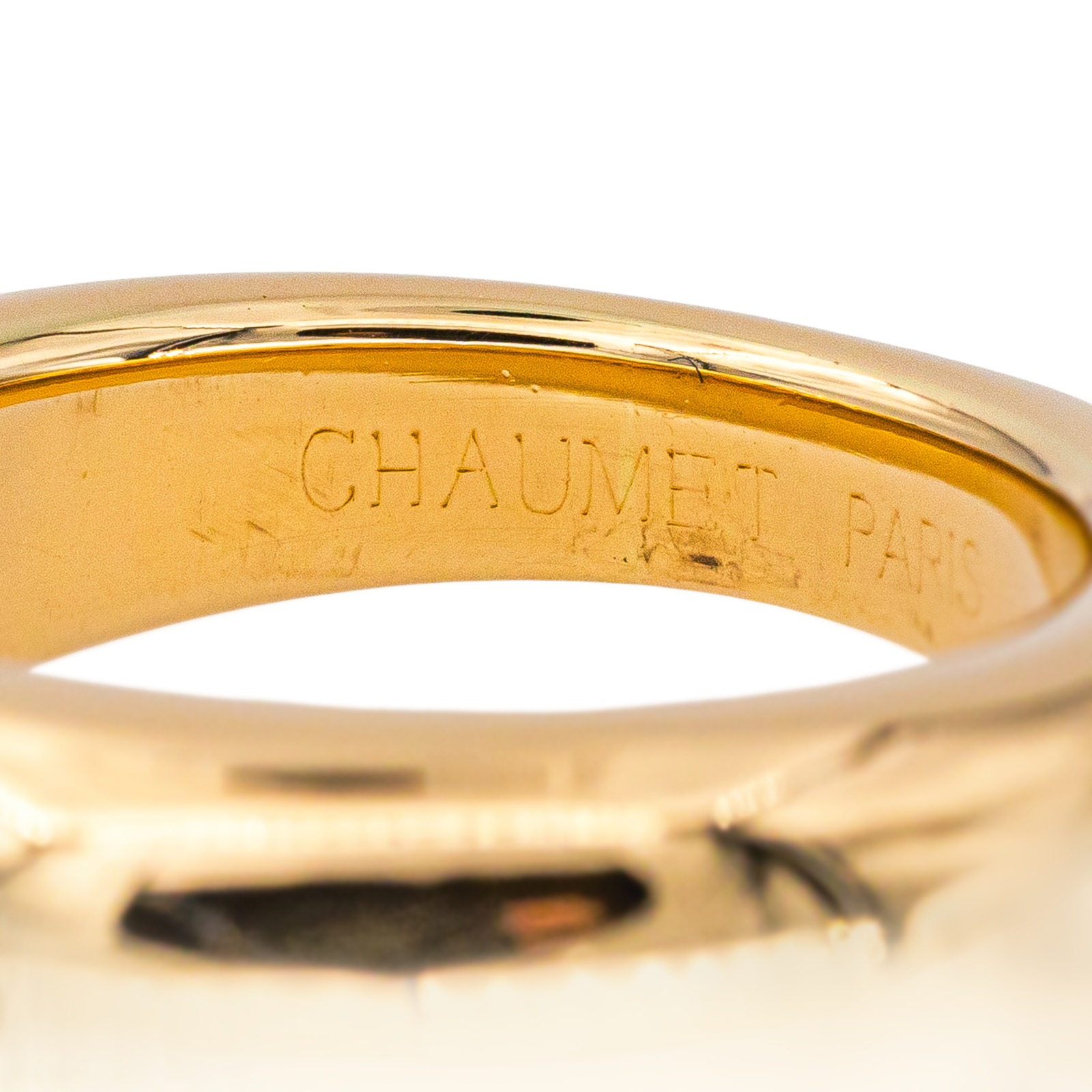 Chaumet Bague  Jonc   Or jaune  Saphir