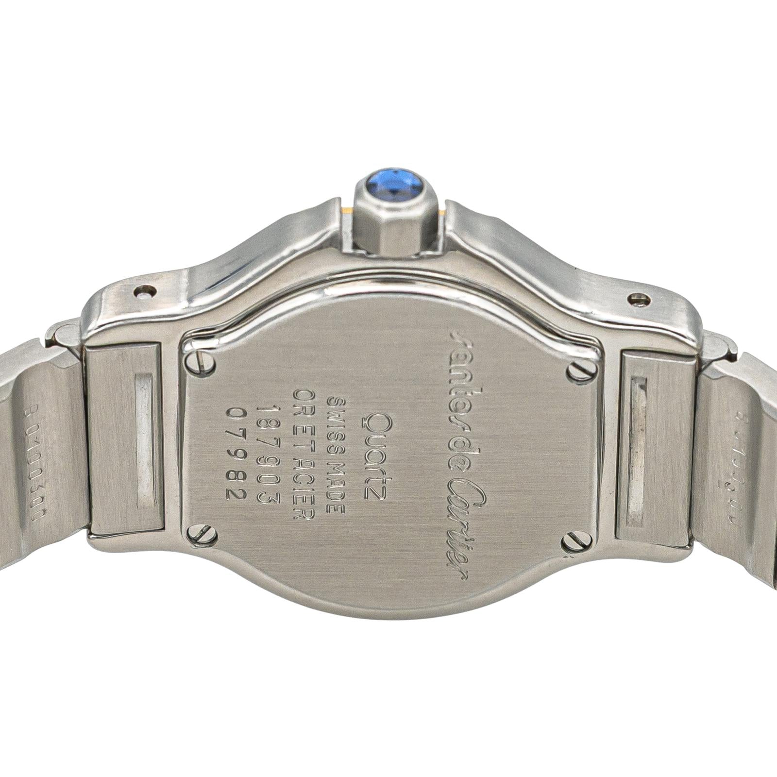 Cartier Montre Santos Acier, Or jaune