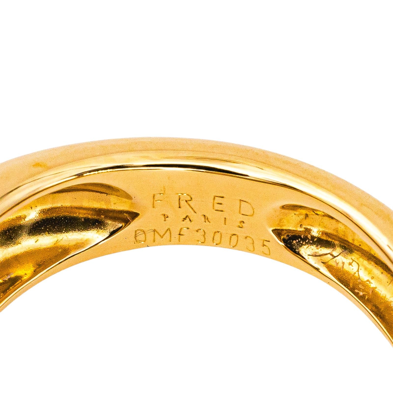Fred Bague Jonc  Or jaune