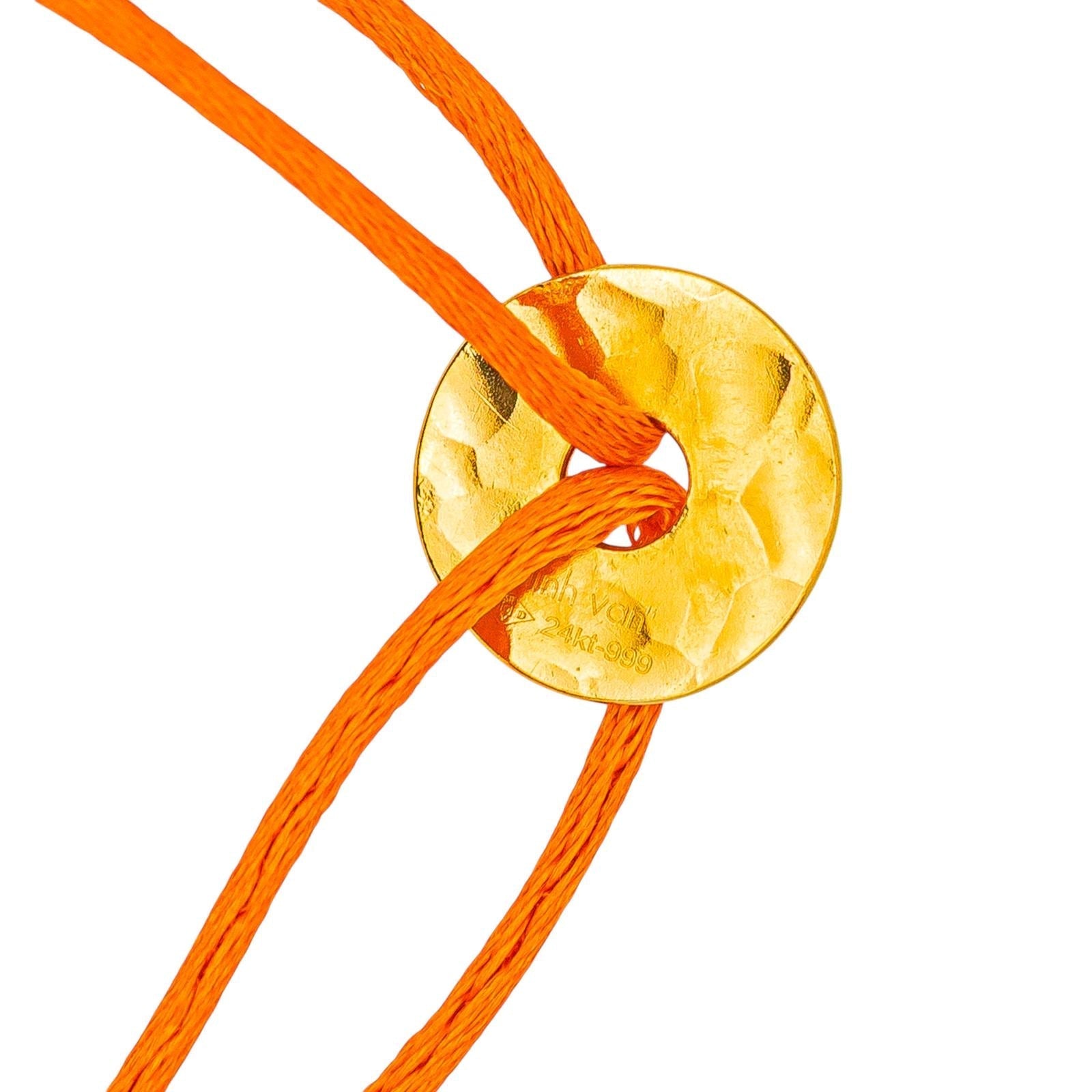 Dinh van Bracelet Cordon Pi Or jaune