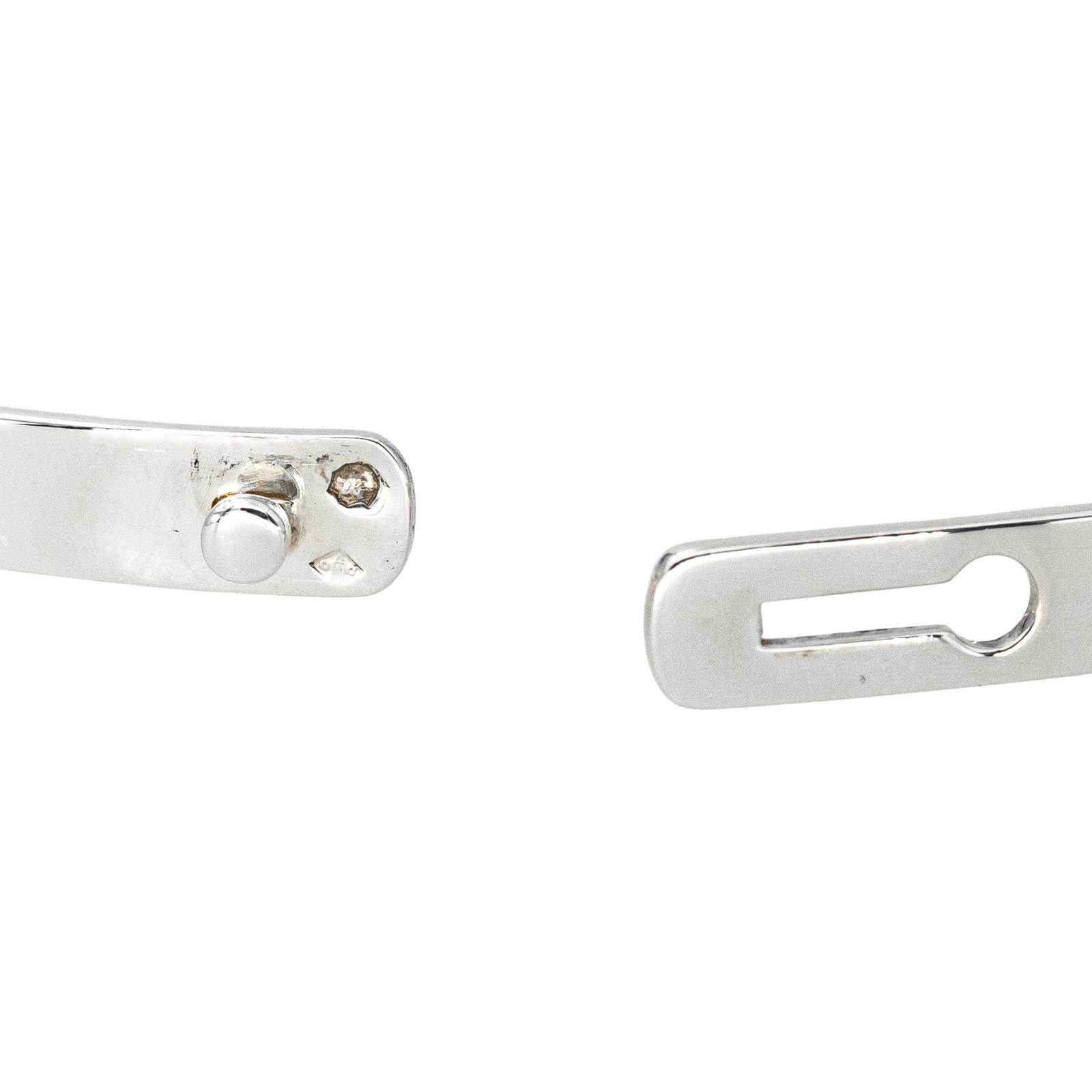 Dinh Van Bracelet Jonc Serrure Argent