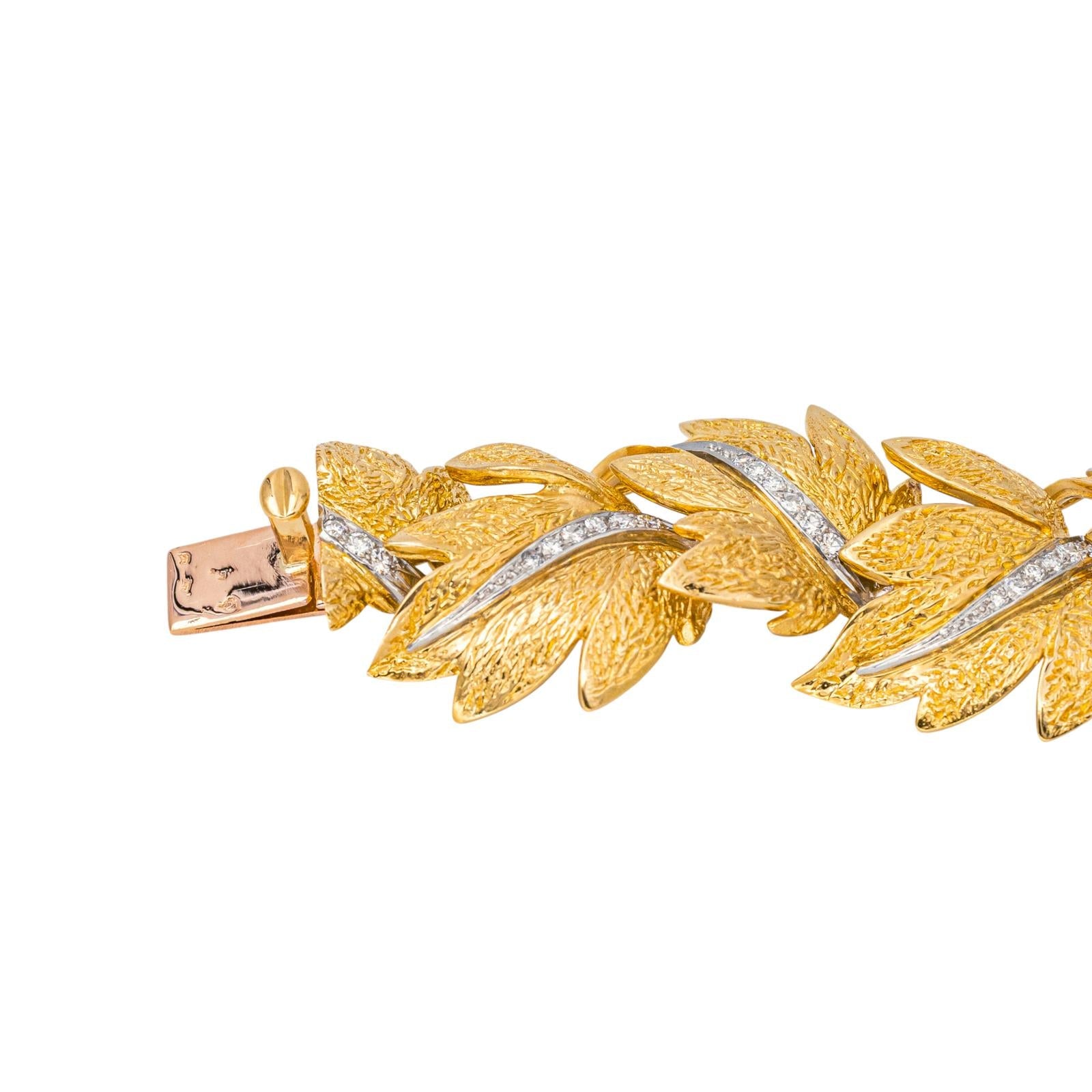 Fabergé Bracelet  Or jaune , Platine Diamant