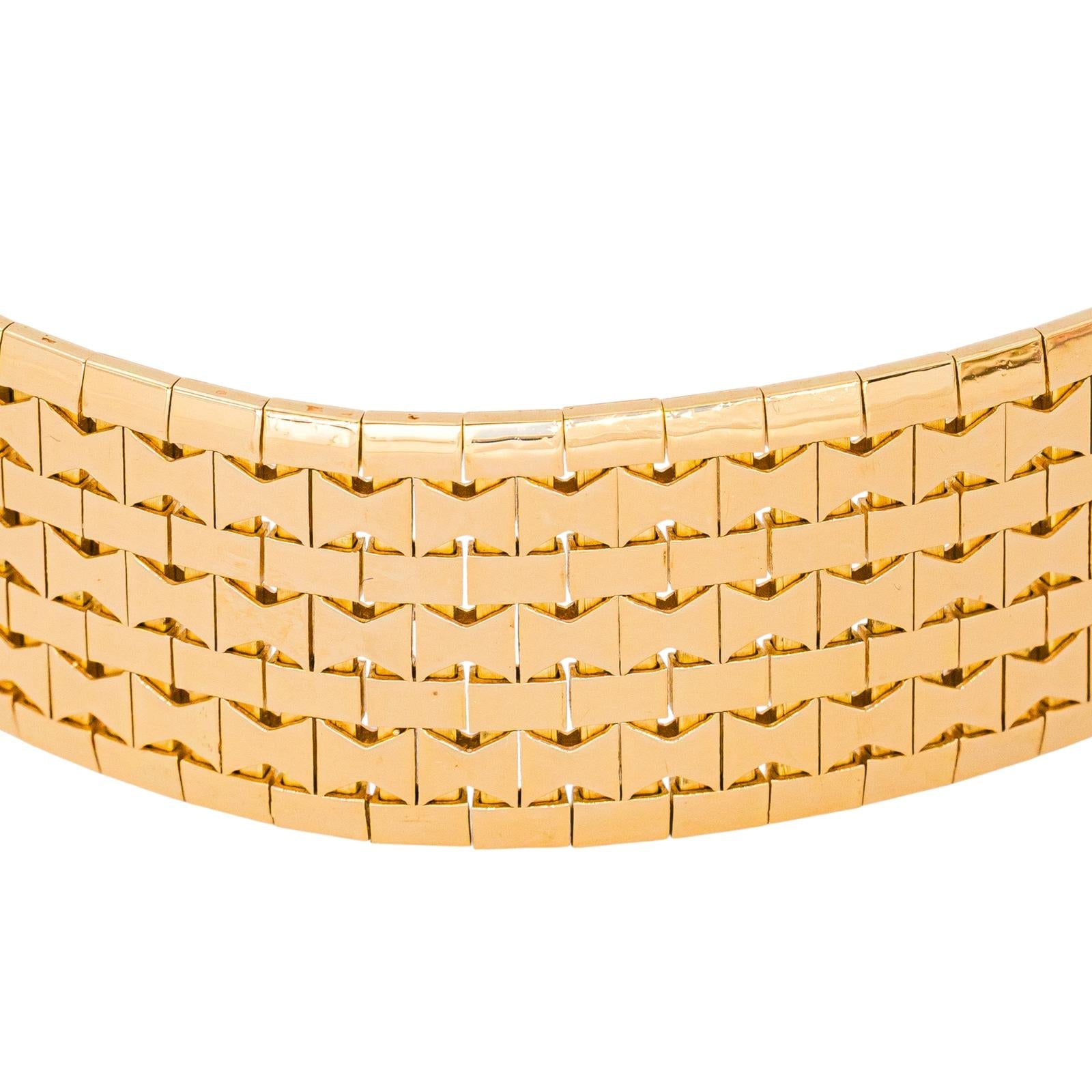 Bracelet Manchette Or jaune