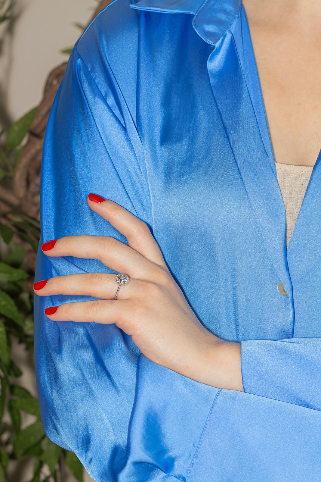 Dior Bague Rose des vents Or blanc Diamant