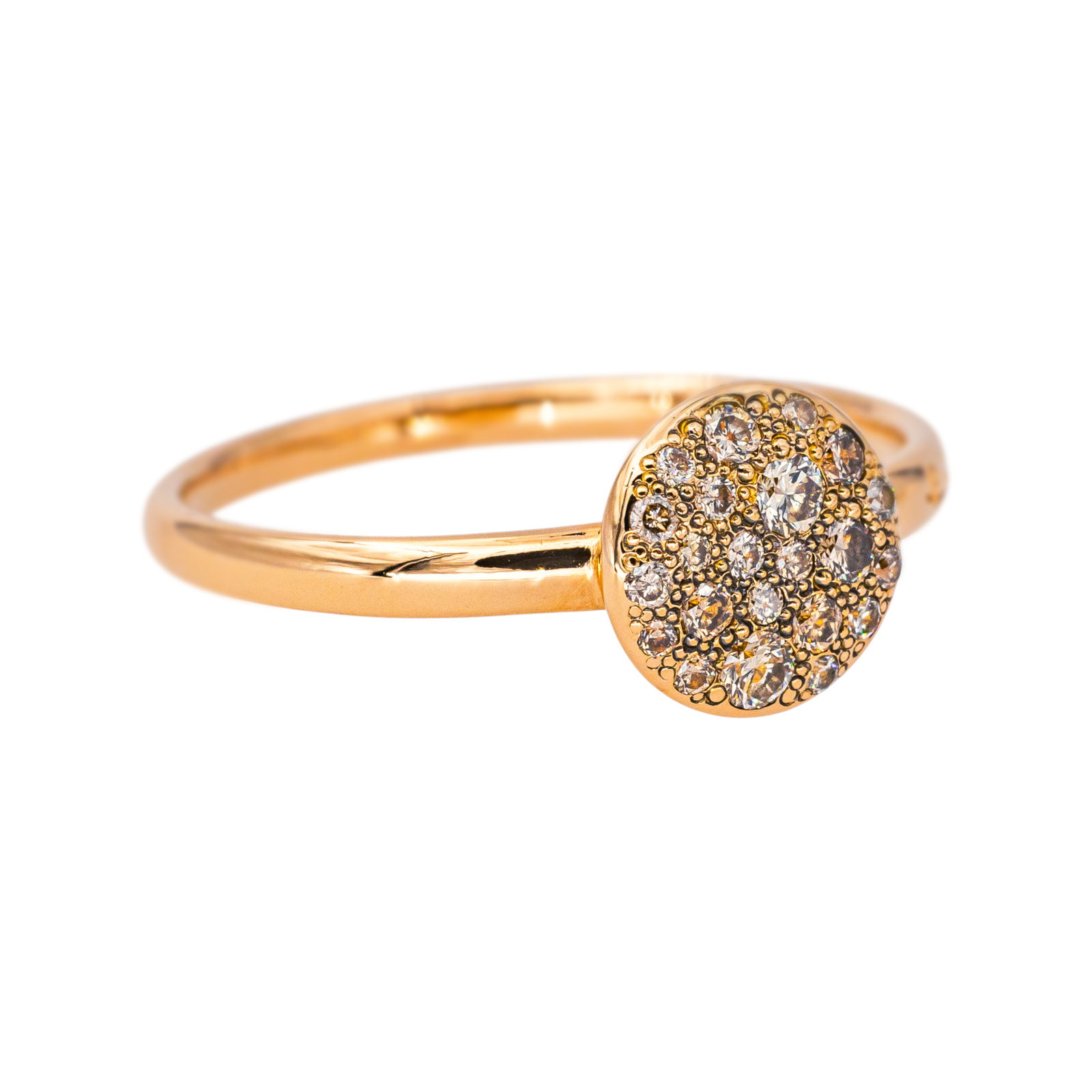 Pomellato  Bague  Sabbia Or rose Diamant