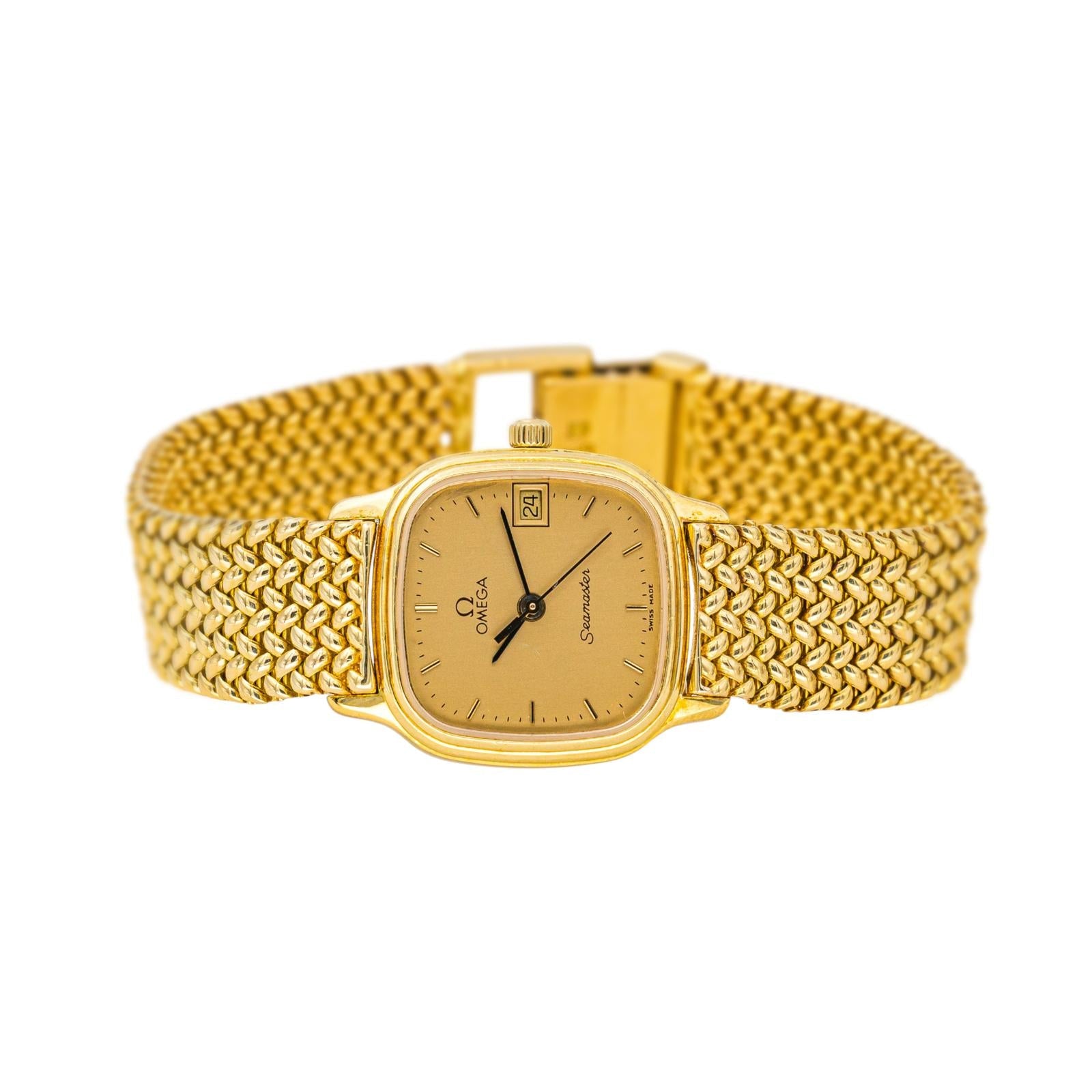 Omega Montre Seamaster Or jaune