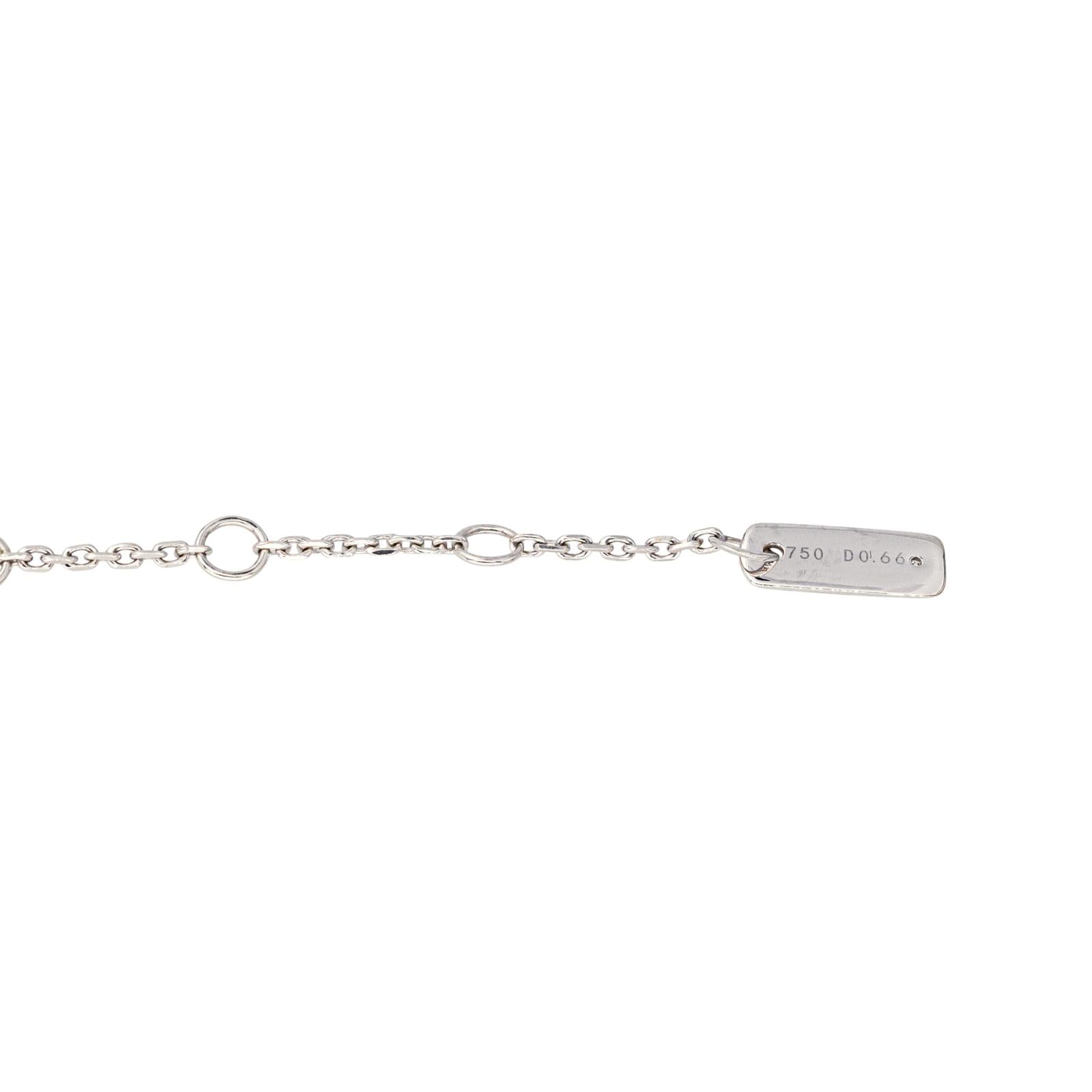 Messika Bracelet Move Or blanc Diamant