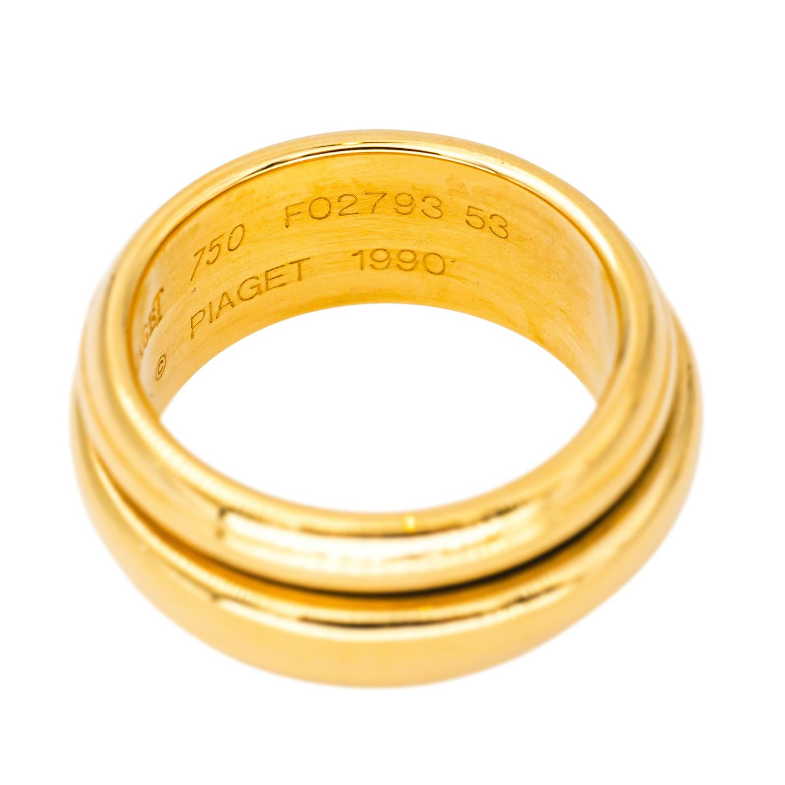 Piaget Bague Possession Or jaune