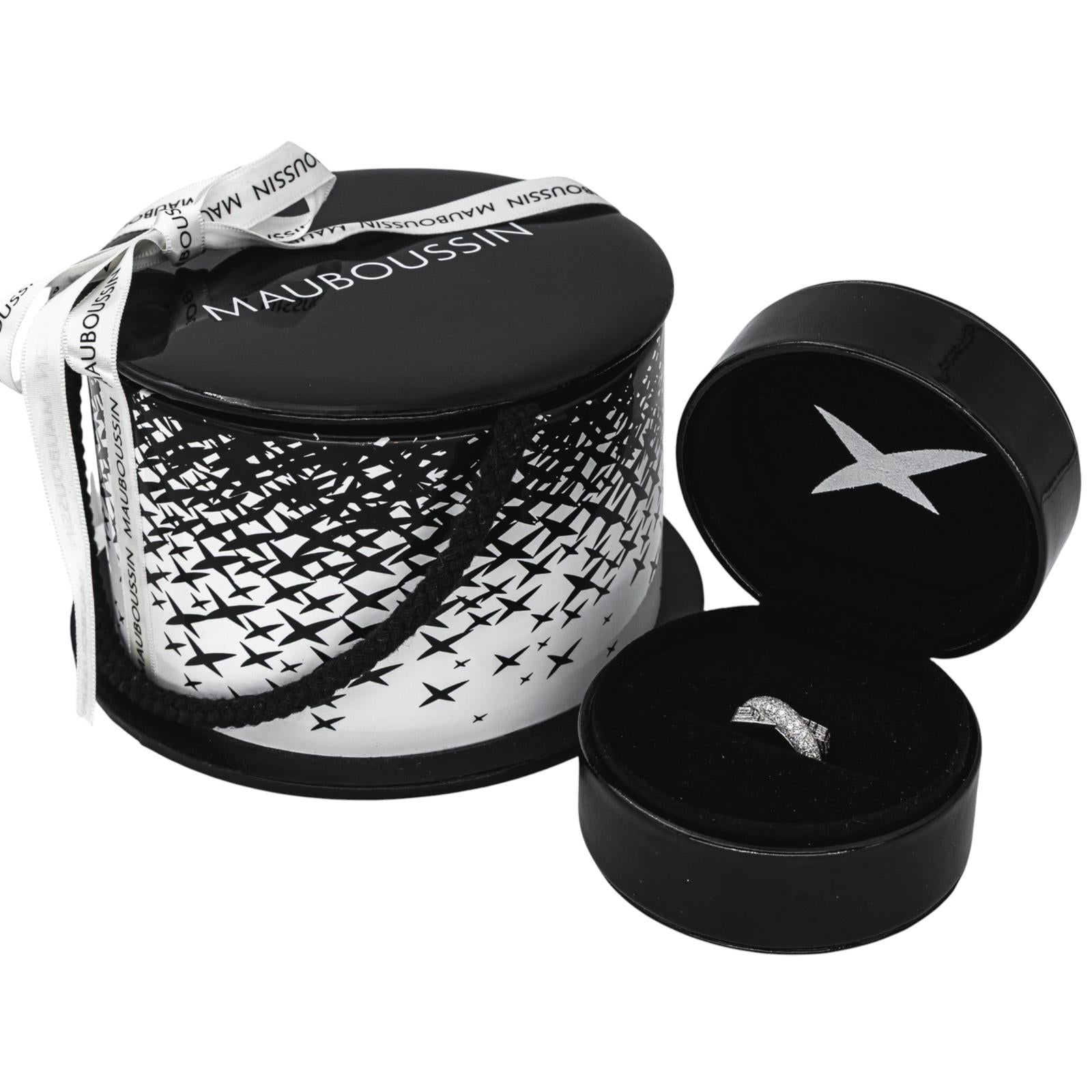 Mauboussin Bague En corps et encore Or blanc Diamant