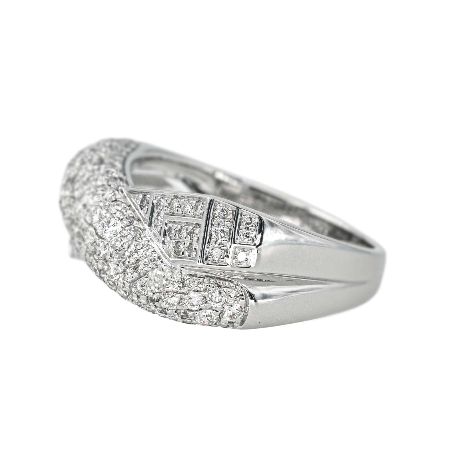 Mauboussin Bague En corps et encore Or blanc Diamant