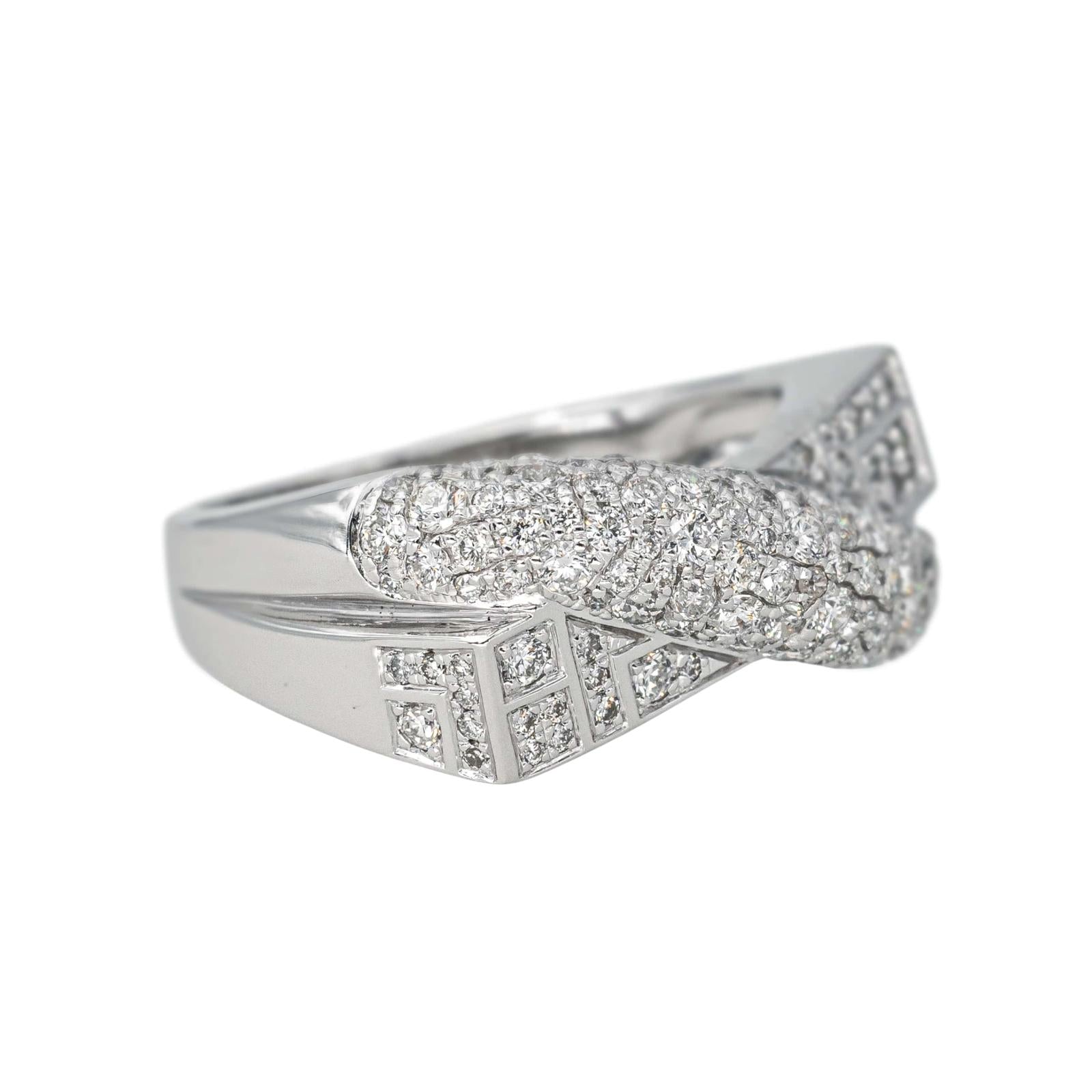 Mauboussin Bague En corps et encore Or blanc Diamant