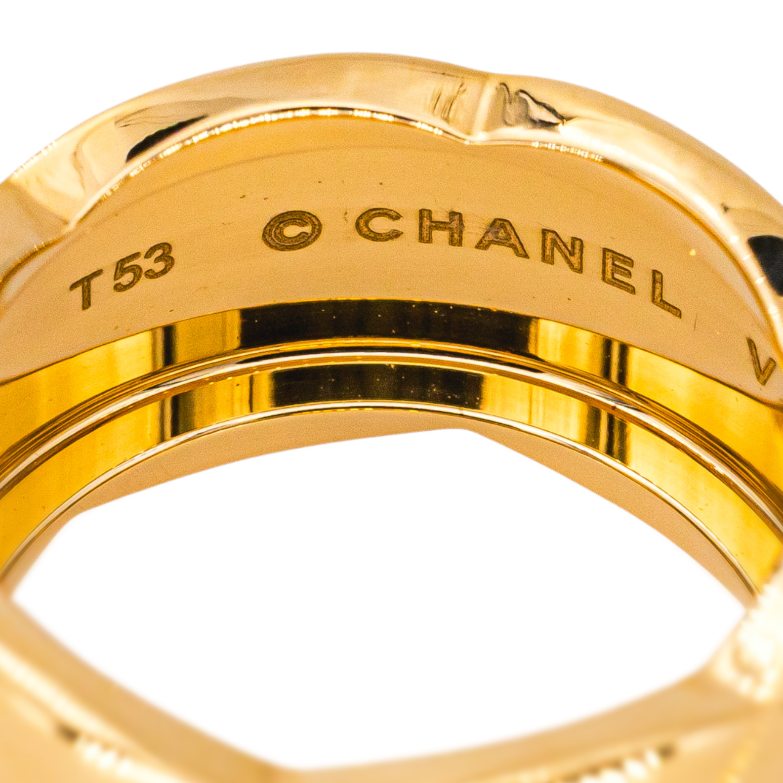 Chanel Bague Coco crush Or jaune
