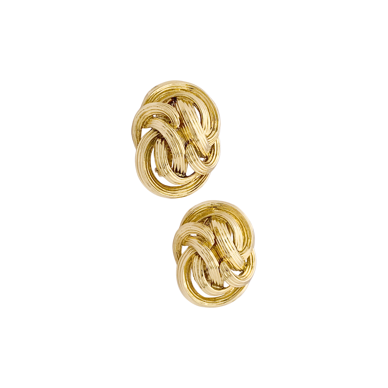 Boucles d'oreilles TIFFANY & CO, or jaune.