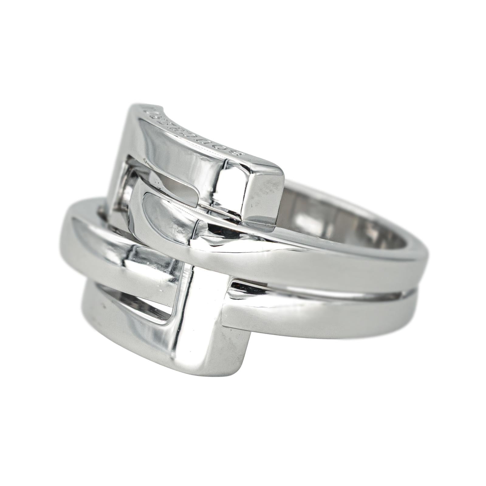 Boucheron Bague Déchainée Or blanc