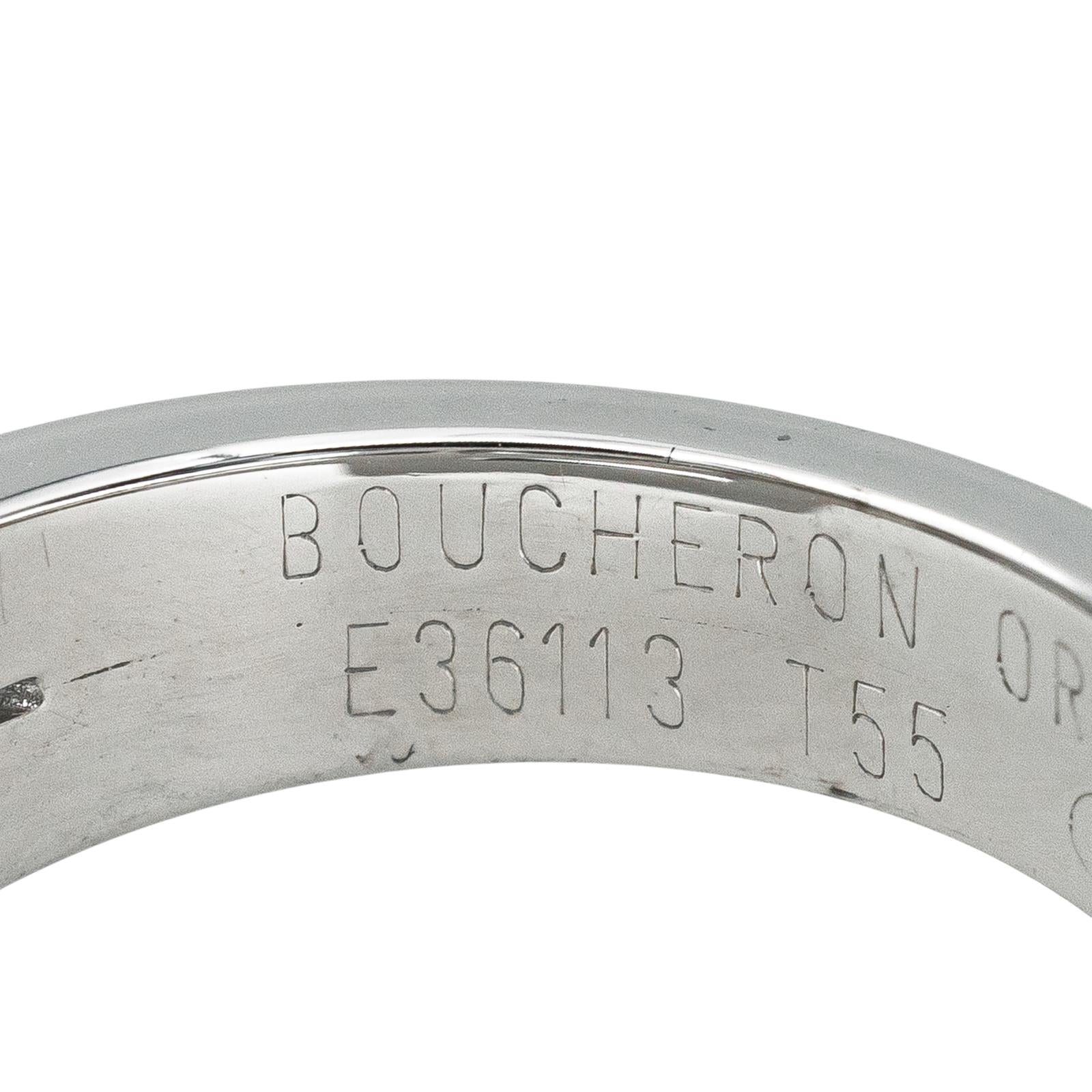 Boucheron Bague Déchainée Or blanc