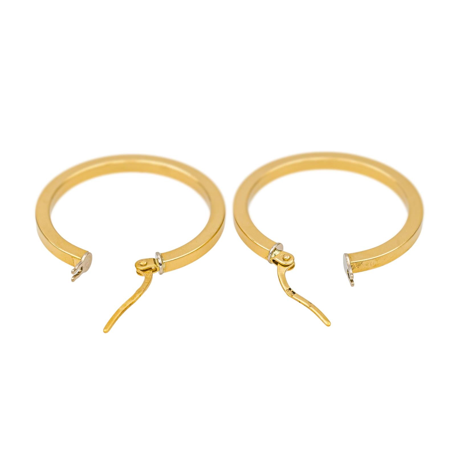 Boucles d'oreilles Créoles Or jaune