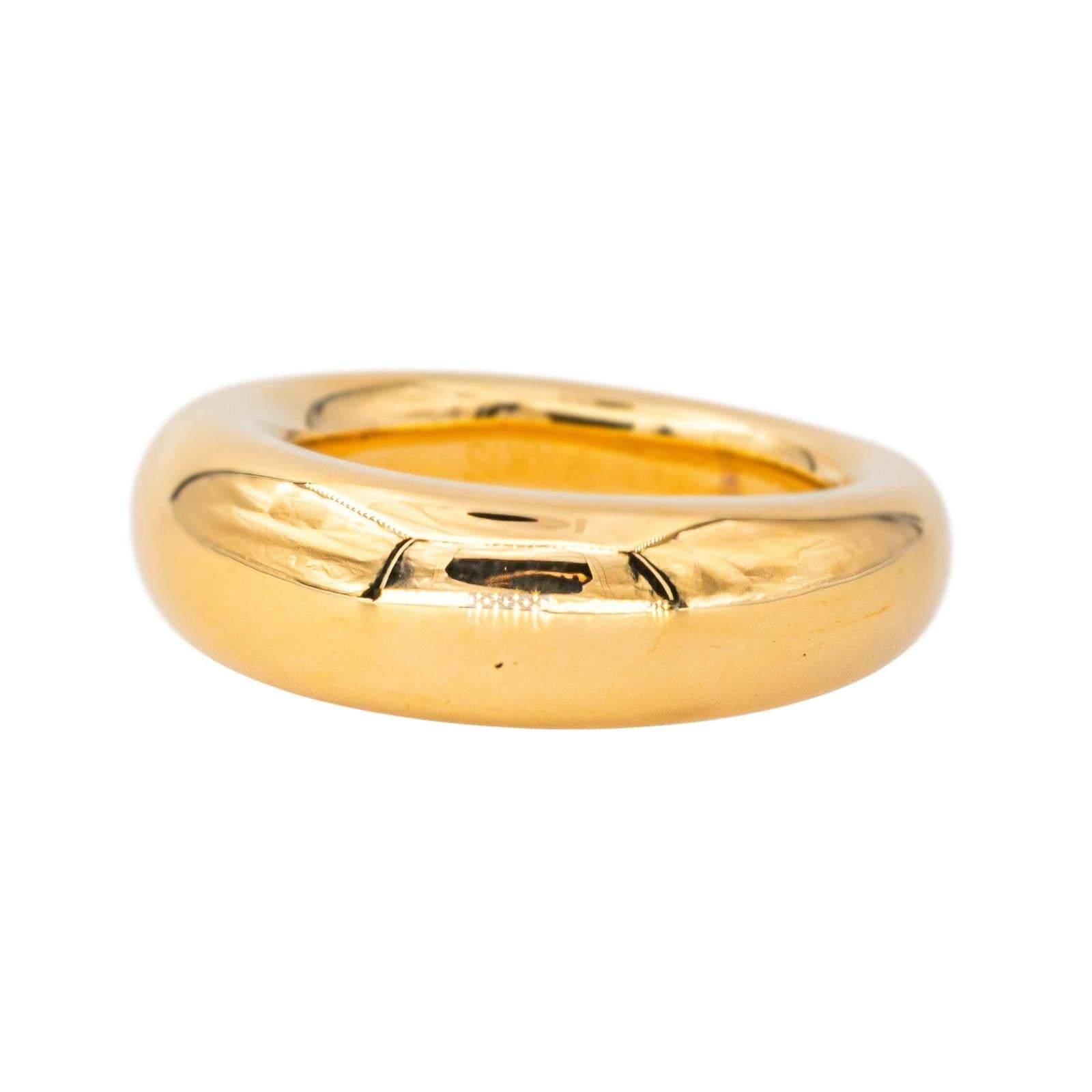 Chaumet Bague Jonc  Or jaune