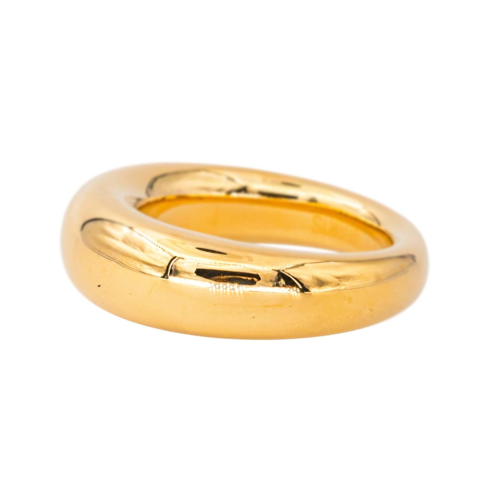 Chaumet Bague Jonc  Or jaune