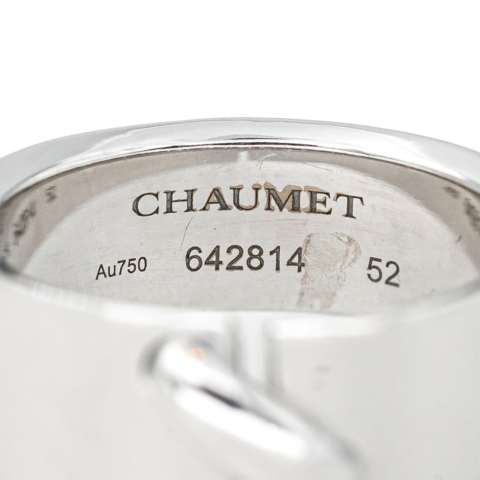 Chaumet Bague Lien Or blanc