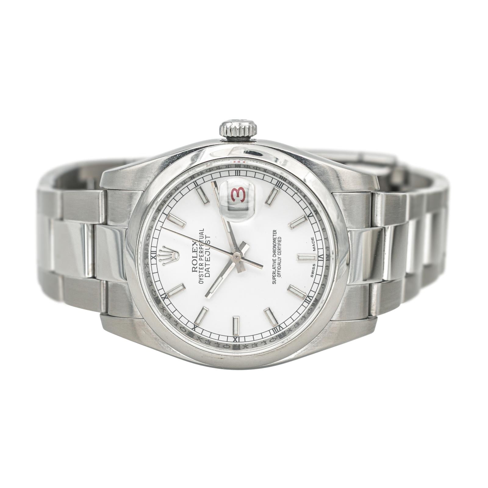 Rolex Montre Datejust Acier