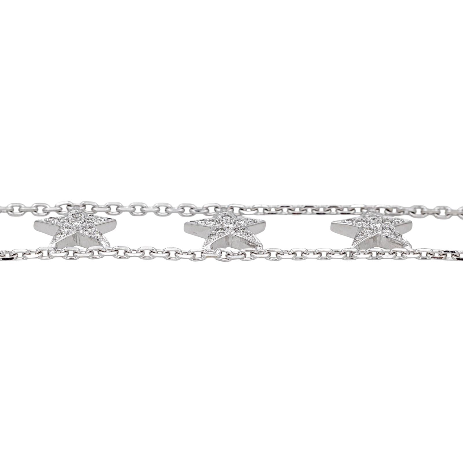 Bracelet Or blanc Diamant