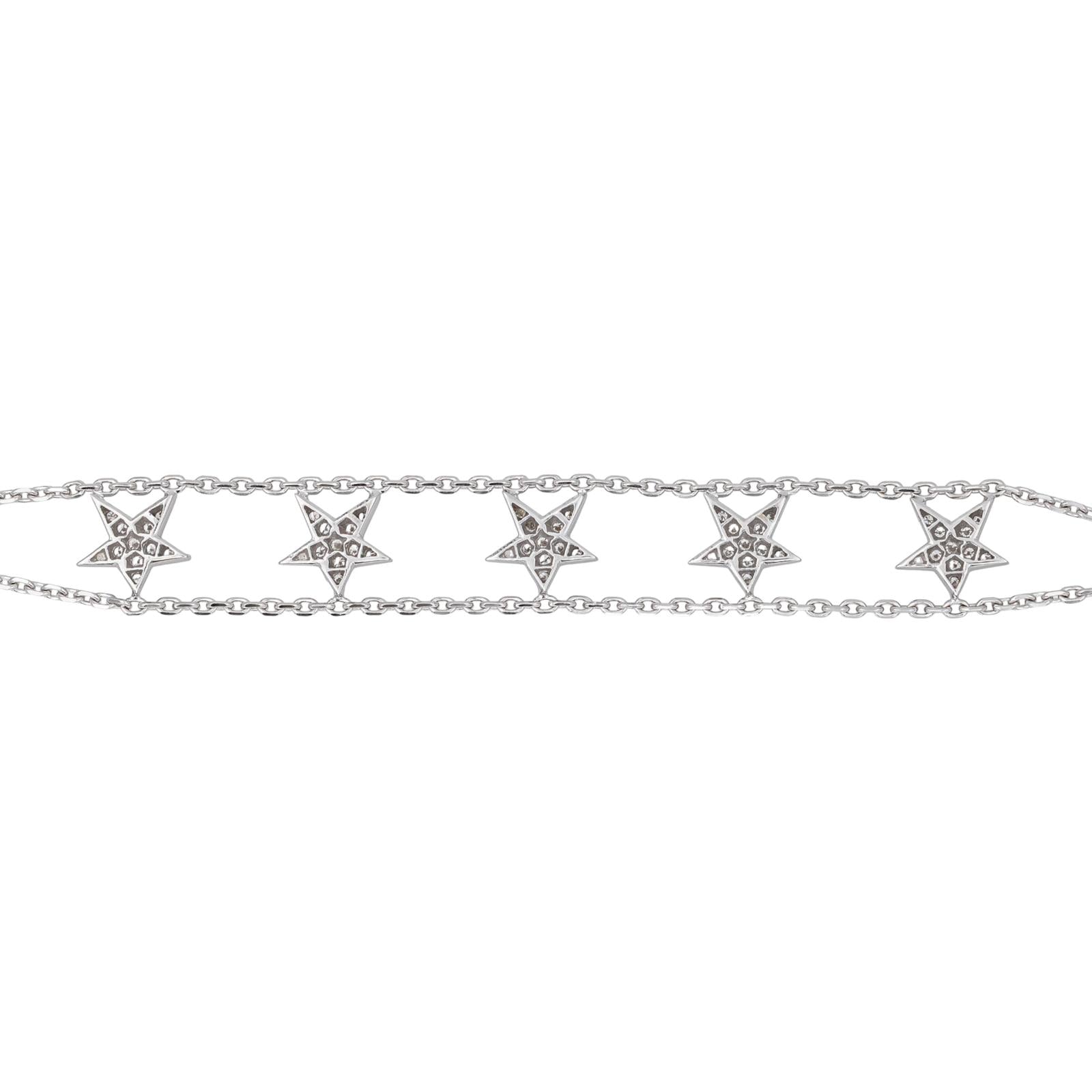 Bracelet Or blanc Diamant