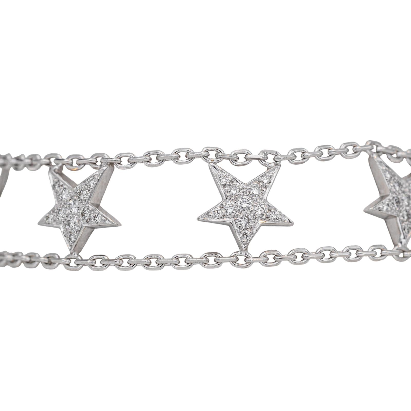 Bracelet Or blanc Diamant