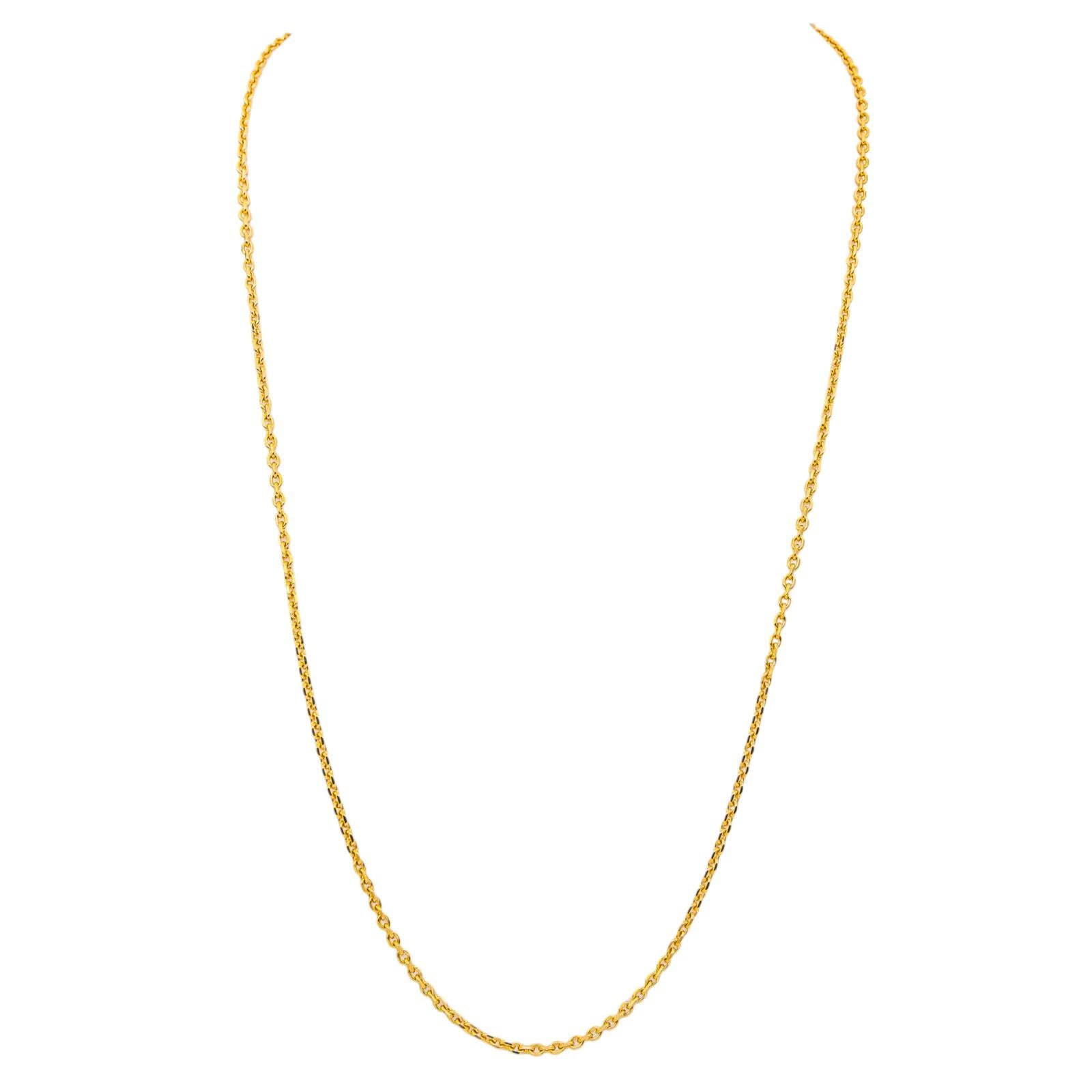 Collier Chaîne Or jaune