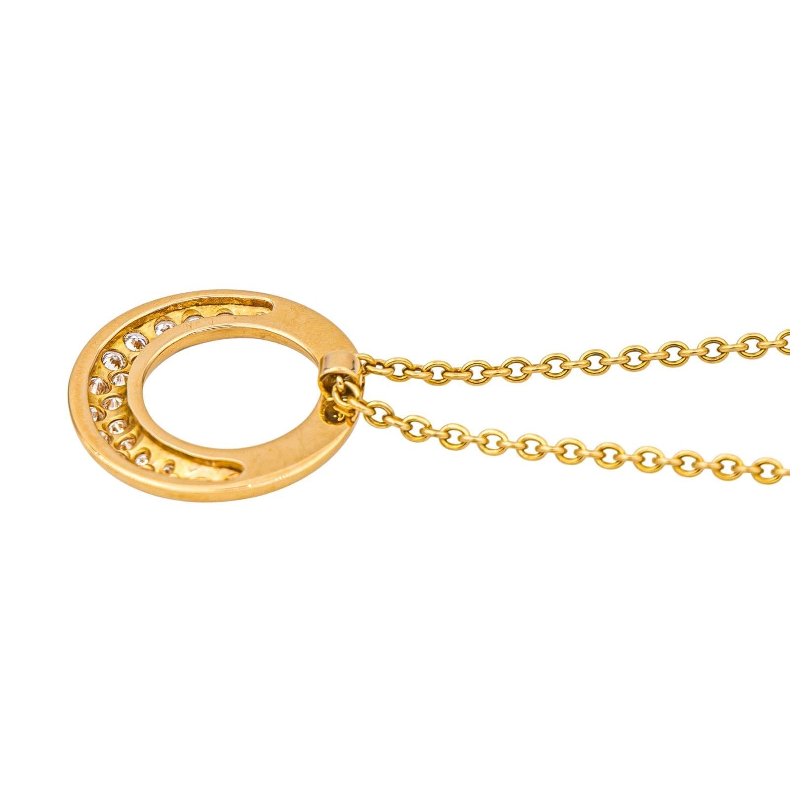 Collier Or jaune Diamant