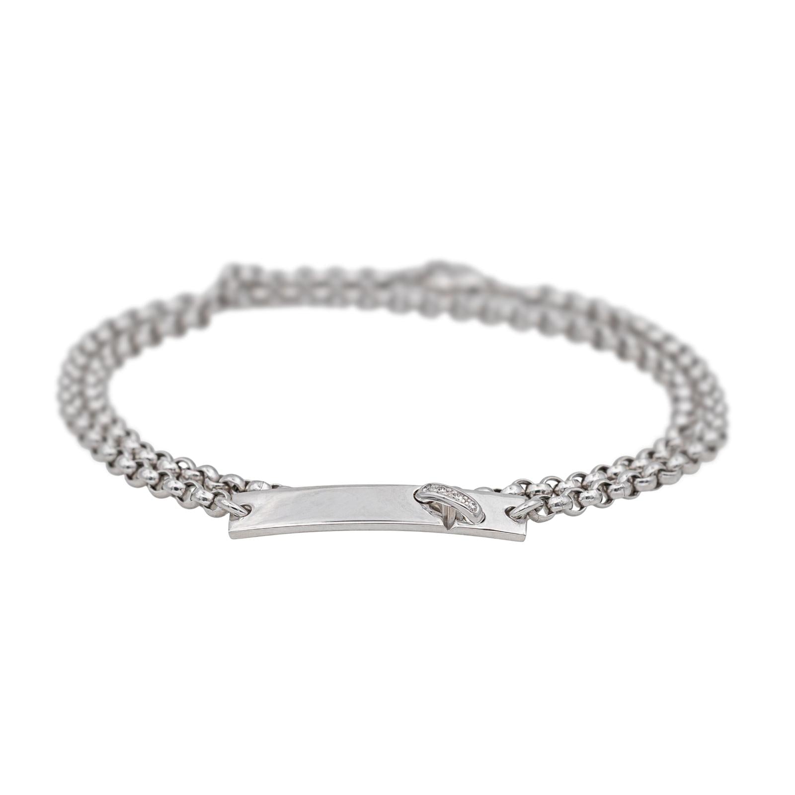 Chaumet Bracelet Liens évidence Or blanc Diamant