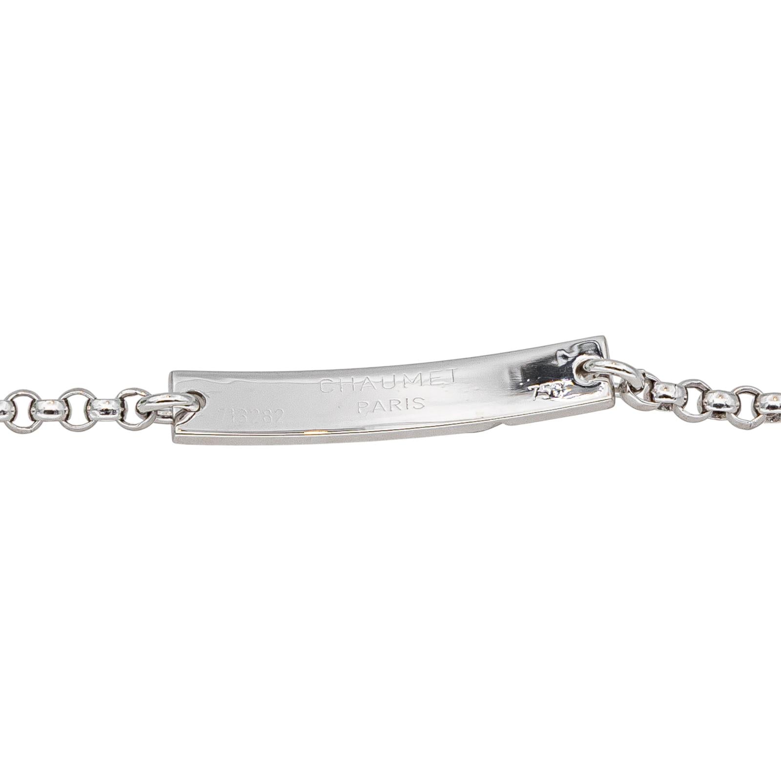 Chaumet Bracelet Liens évidence Or blanc Diamant
