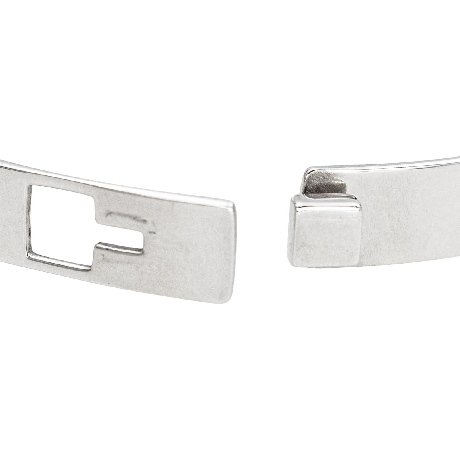 Dinh van Bracelet Jonc Serrure Argent