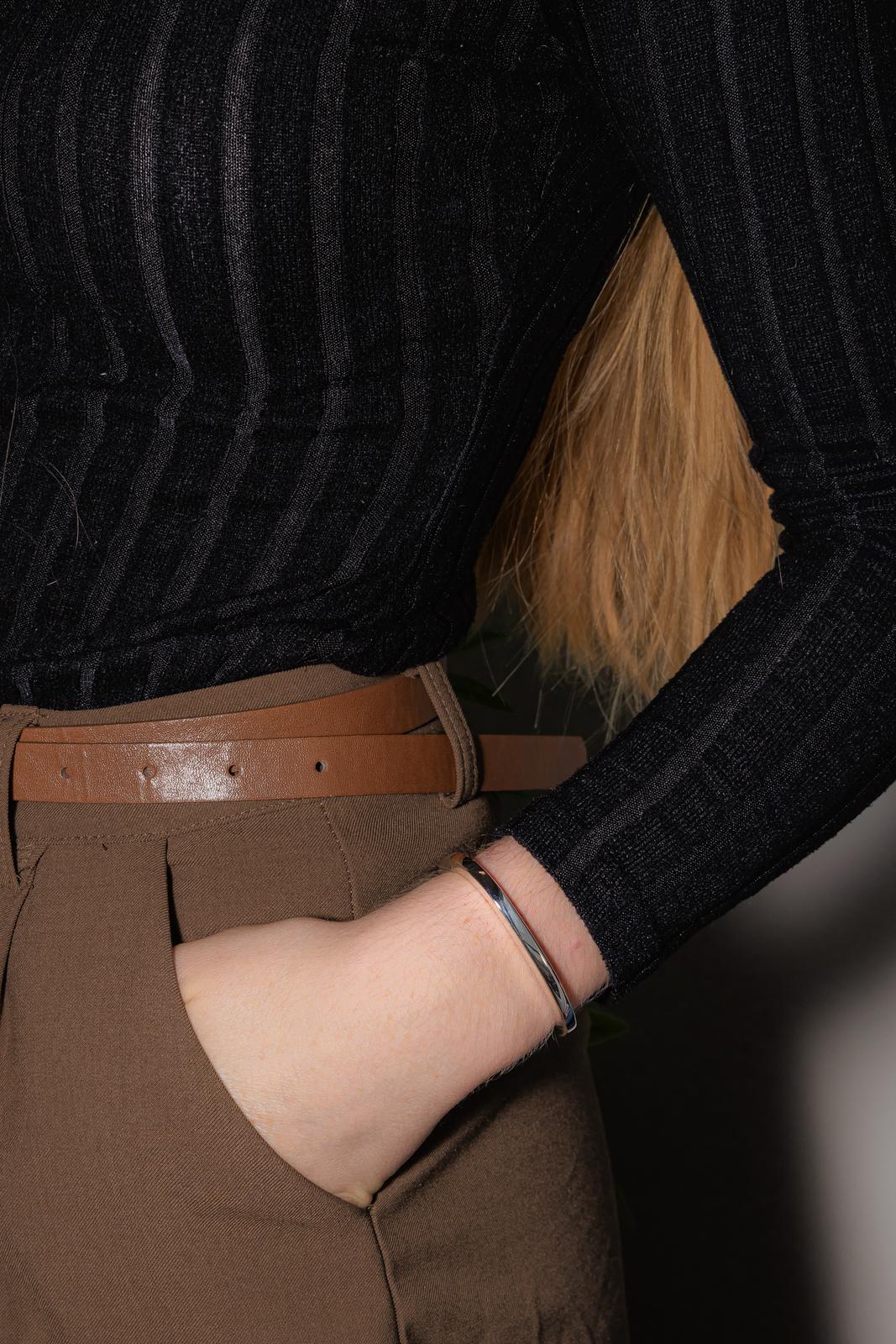 Dinh van Bracelet Jonc Square maillon Argent