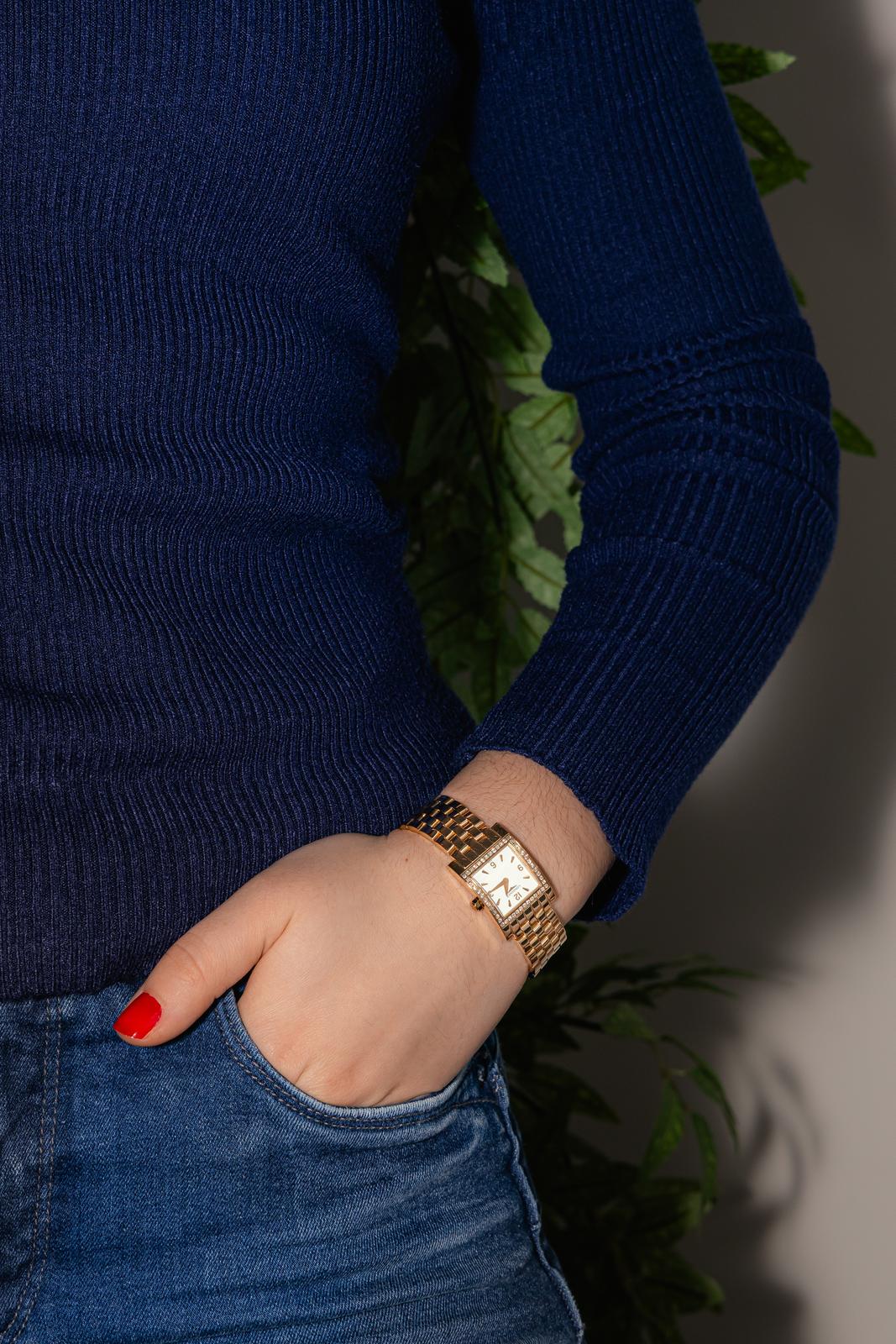 Longines Montre Dolcevita square Or jaune Diamant